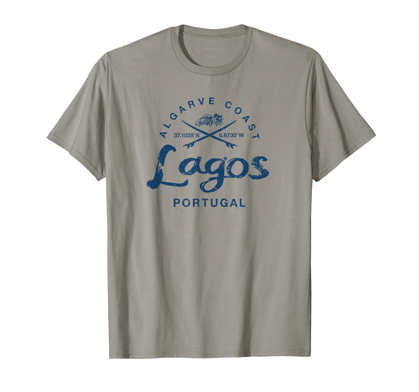 Portugal Lagos Surfing T-Shirt - Casual Everyday Wear for Adults - T-Shirt, Sweatshirt, Hoodie