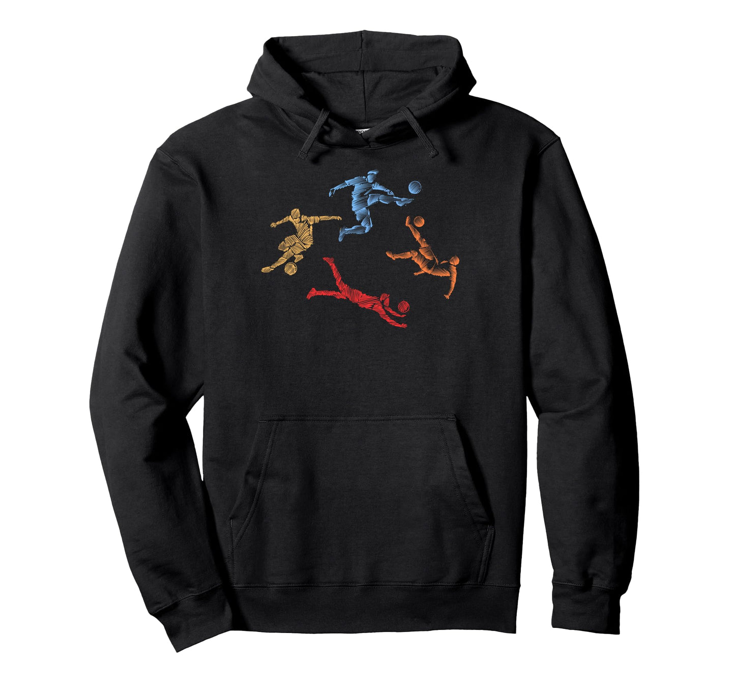 Soccer Goalie Player Fan Game Day Soccer Hoodie - Fun Novelty Design Unisex - T-Shirt, Sweatshirt, Hoodie