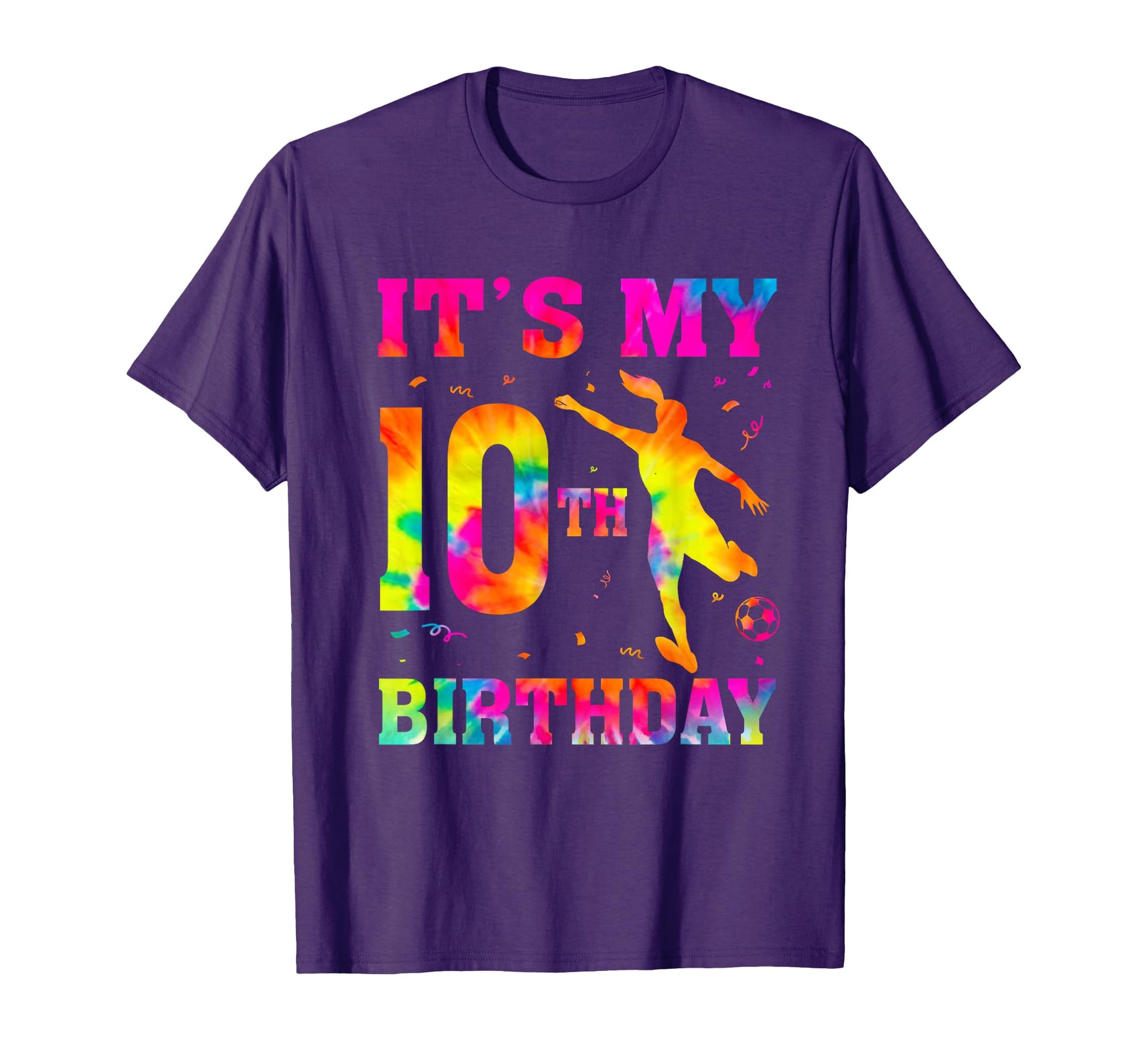 Its My 10Th Birthday Soccer 10 Year T-Shirt - Trendy Graphic for Adults - T-Shirt, Sweatshirt, Hoodie