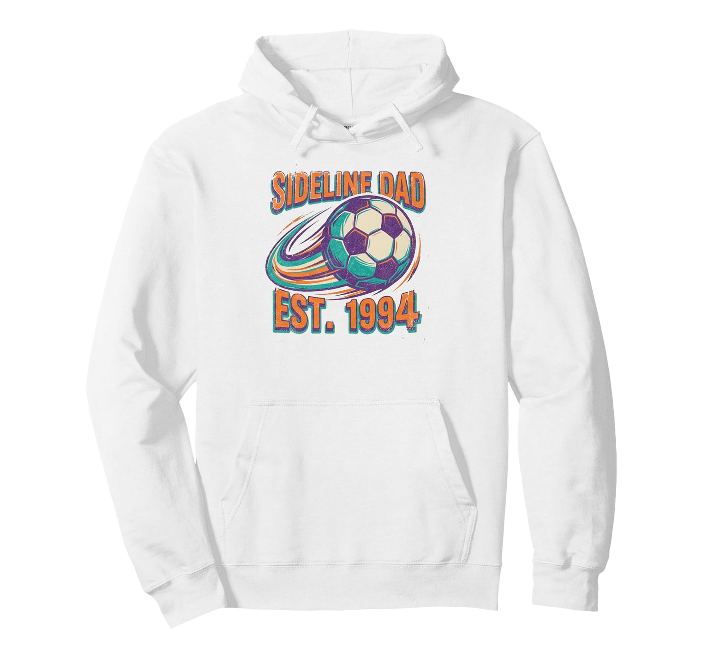 Funny Sideline Dad Established 1994 Hoodie - Fun Novelty Design Unisex - T-Shirt, Sweatshirt, Hoodie