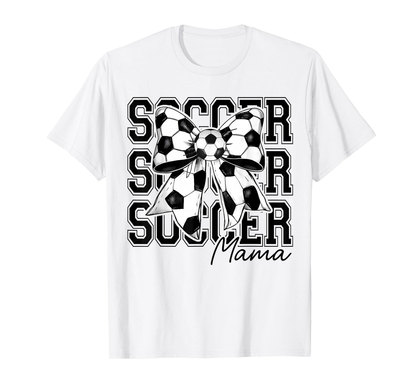 Game Day Soccer Mama Sports Lover Mom T-Shirt - Graphic Print for Adults - T-Shirt, Sweatshirt, Hoodie