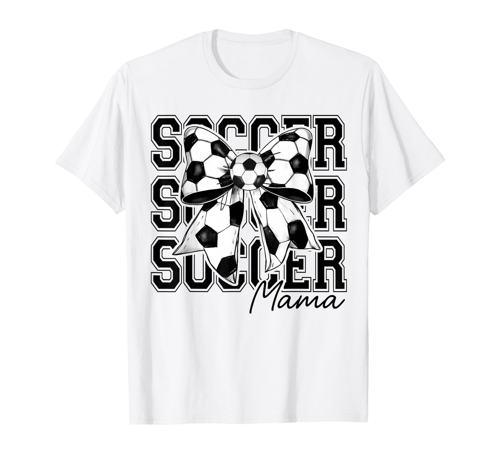 Game Day Soccer Mama Sports Lover Mom T-Shirt - Graphic Print for Adults - T-Shirt, Sweatshirt, Hoodie