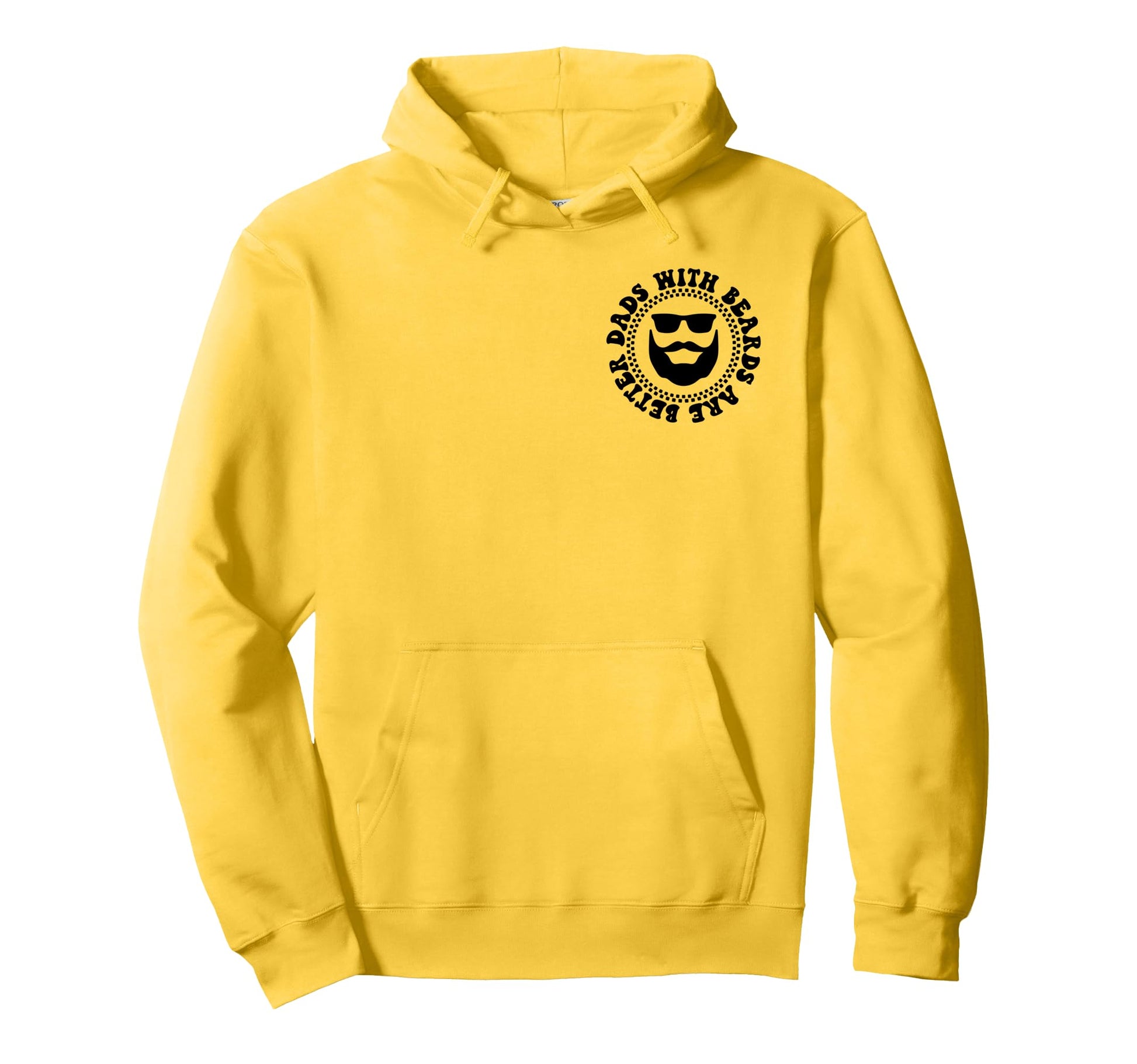 Funny Dads Beards Are Better Fathers Hoodie - Minimalist Print Men Women - T-Shirt, Sweatshirt, Hoodie