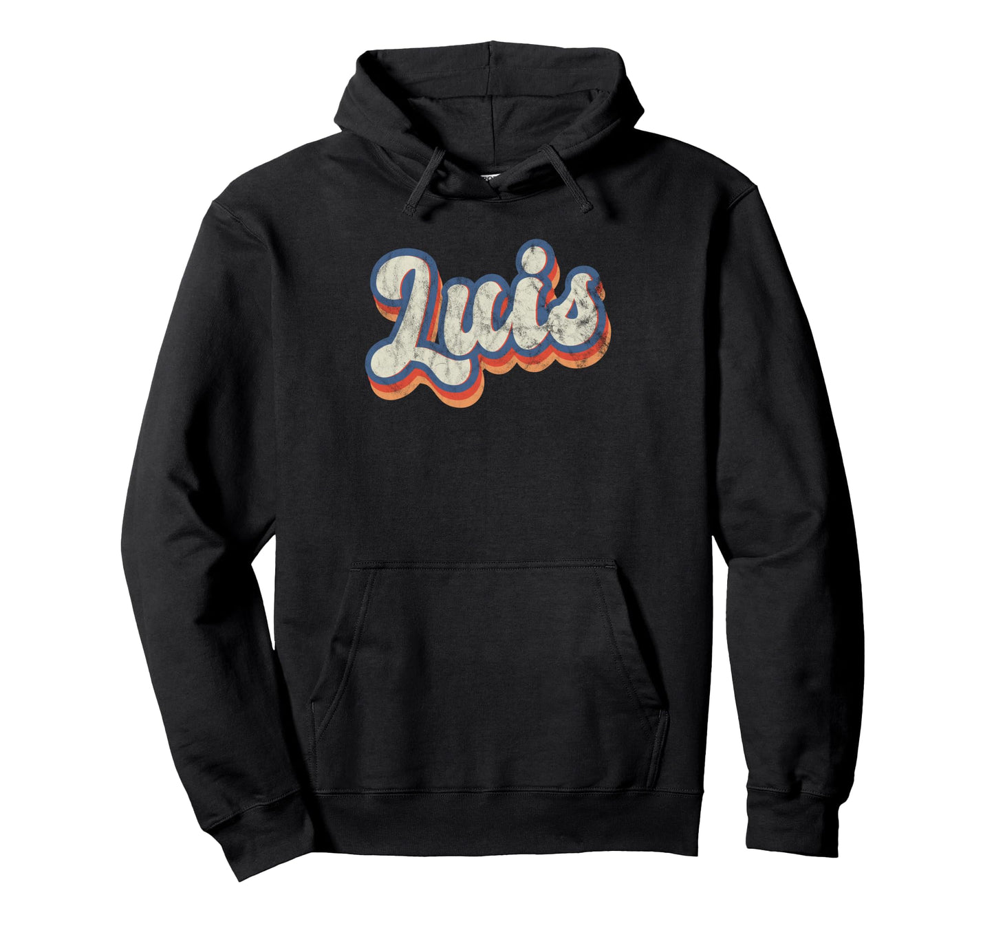 Luis Personalized Name Custom Lettering Hoodie - Custom Art Print Unisex - T-Shirt, Sweatshirt, Hoodie