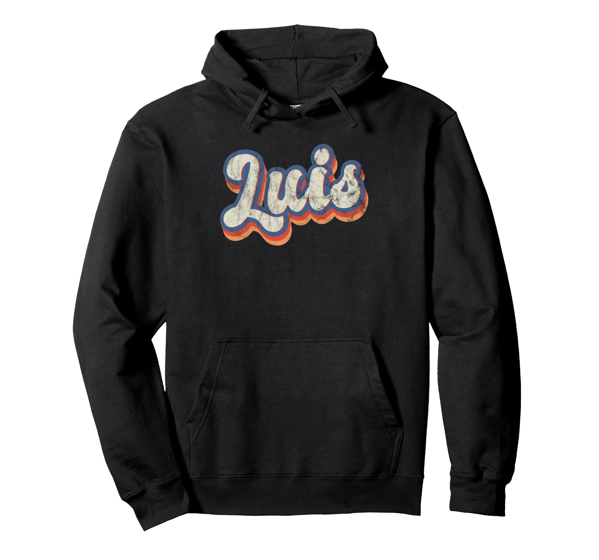 Luis Personalized Name Custom Lettering Hoodie - Custom Art Print Unisex - T-Shirt, Sweatshirt, Hoodie