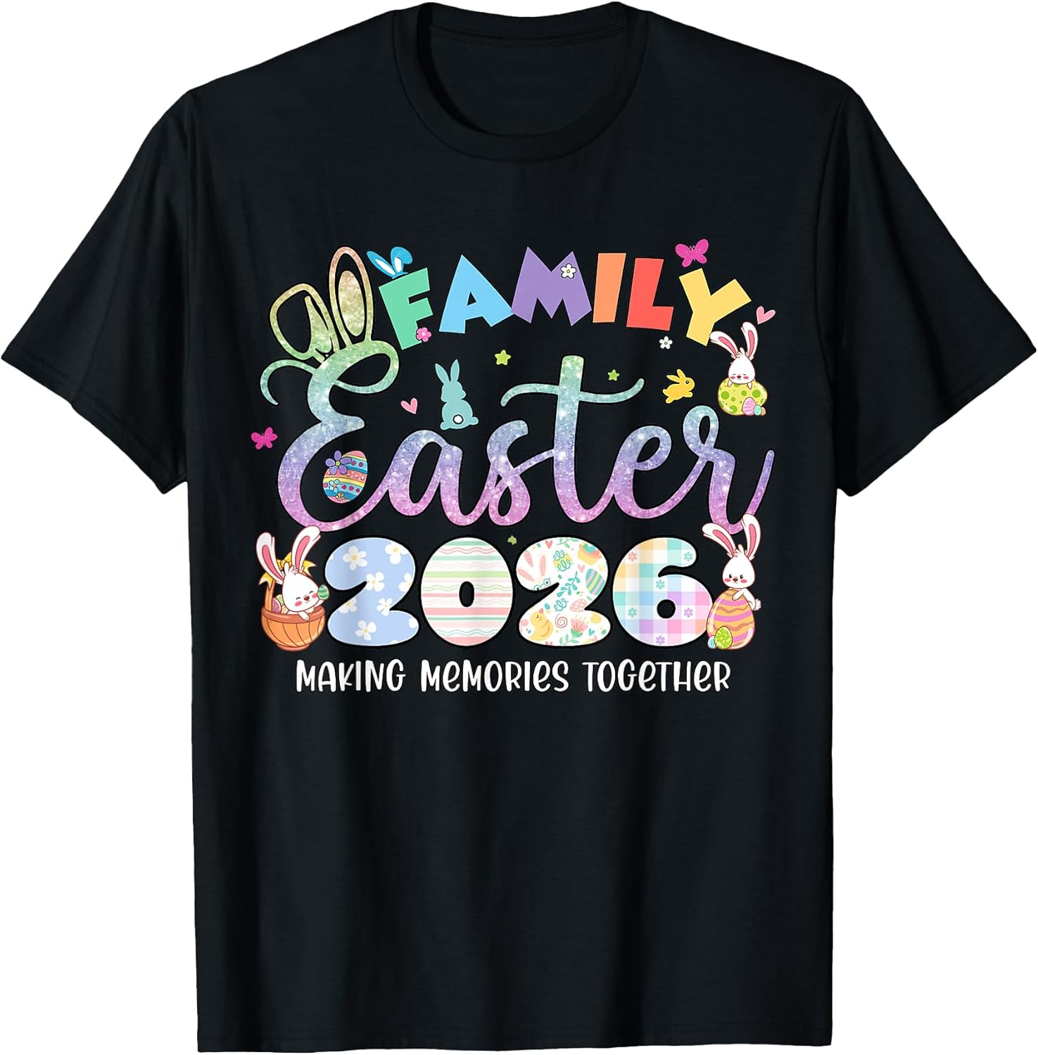 Family Matching Outfit Easter Day 2026 Unisex T-shirt, Sweatshirt, Hoodie, Long Sleeve Tee - T-Shirt, Sweatshirt, Hoodie