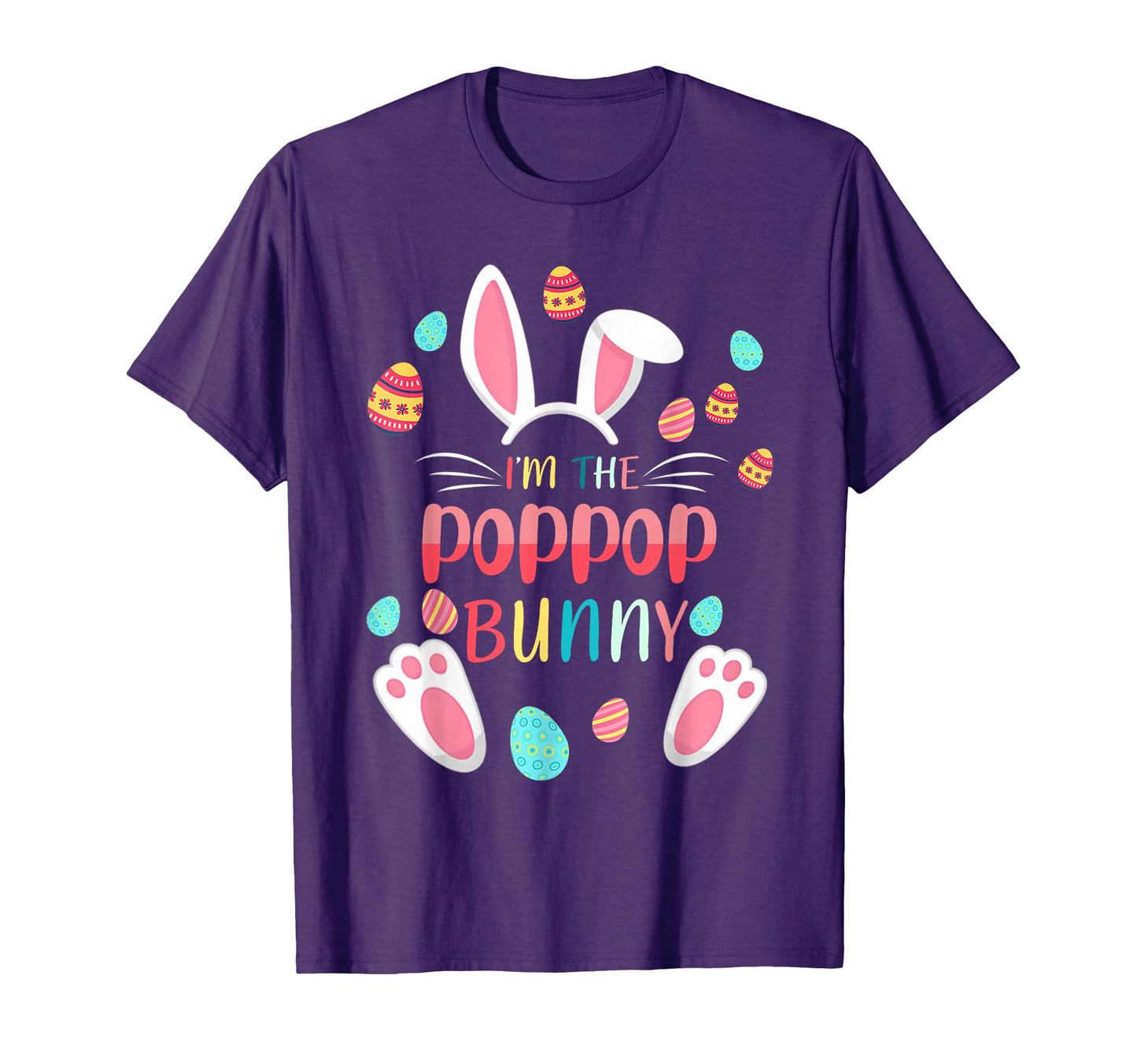 Im Poppop Bunny Matching Family Easter T-Shirt - Trendy Graphic for Adults - T-Shirt, Sweatshirt, Hoodie