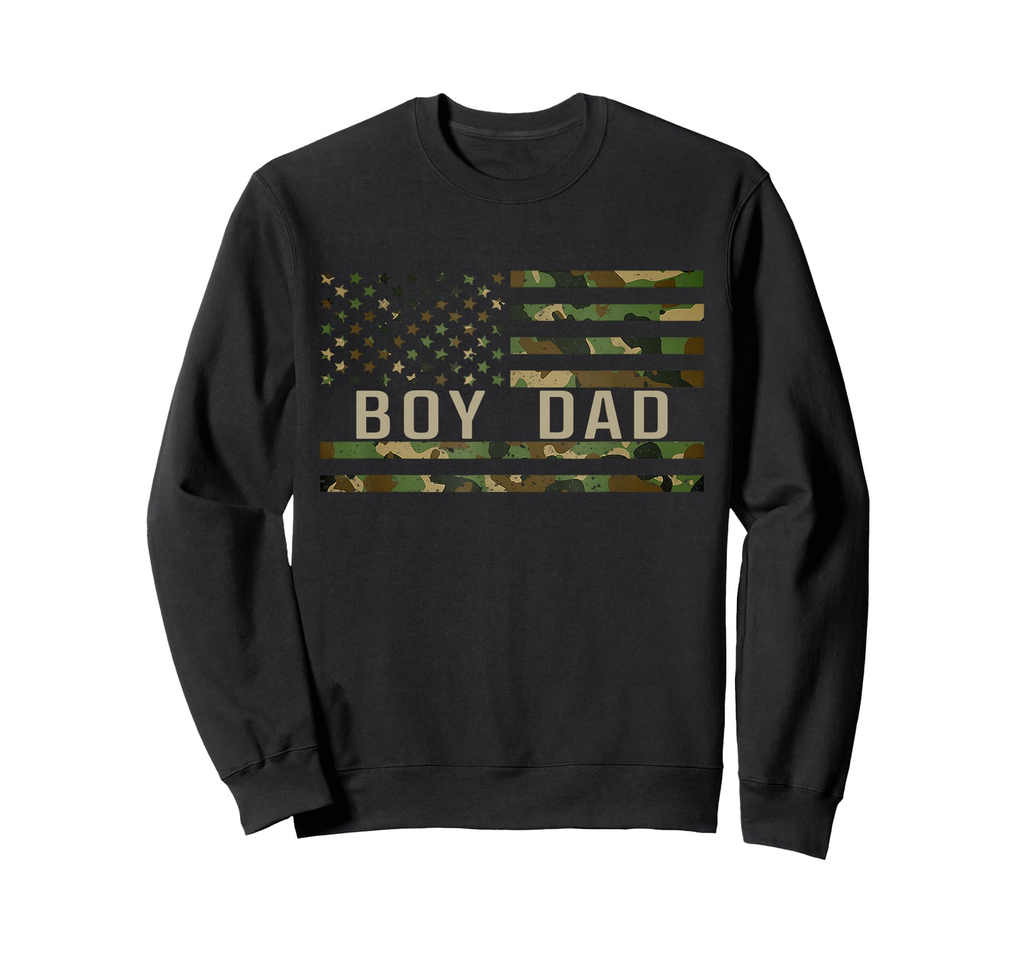 Dad Proud Dad Fathers Day Dad Us Sweatshirt - Custom Art Print Men Women - T-Shirt, Sweatshirt, Hoodie
