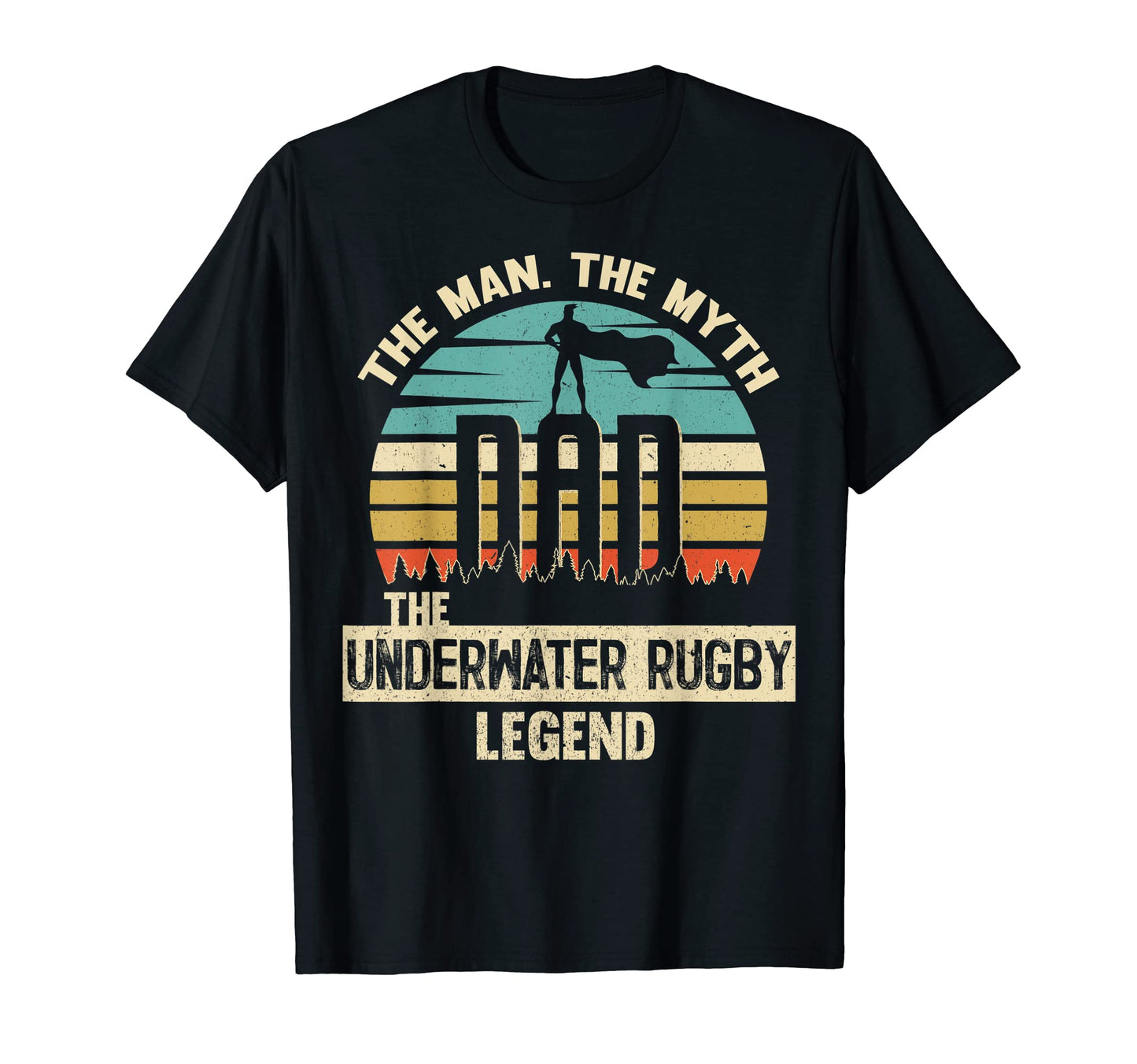 Myth Legend Dad Underwater Photography T-Shirt - Aesthetic Graphic Unisex - T-Shirt, Sweatshirt, Hoodie