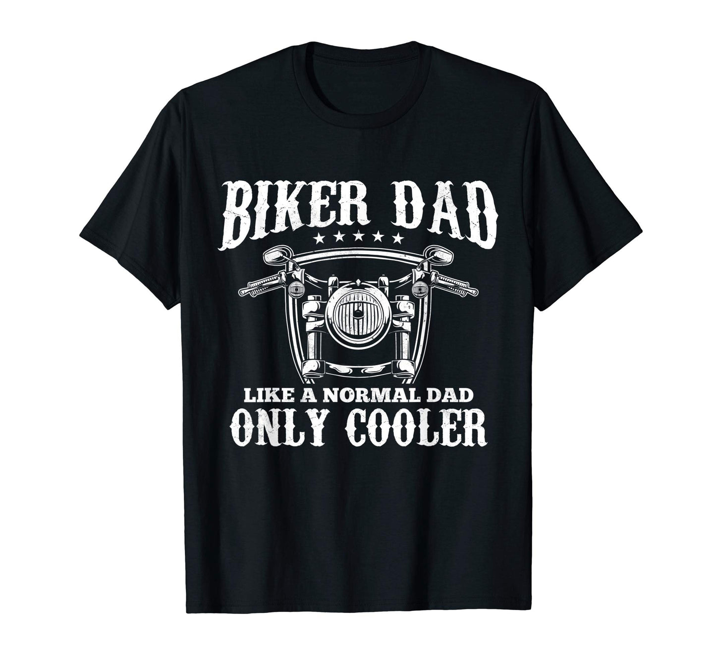 Mens Biker Dad Motorcycle Fathers Day Gift T-Shirt - Trendy Graphic Unisex - T-Shirt, Sweatshirt, Hoodie