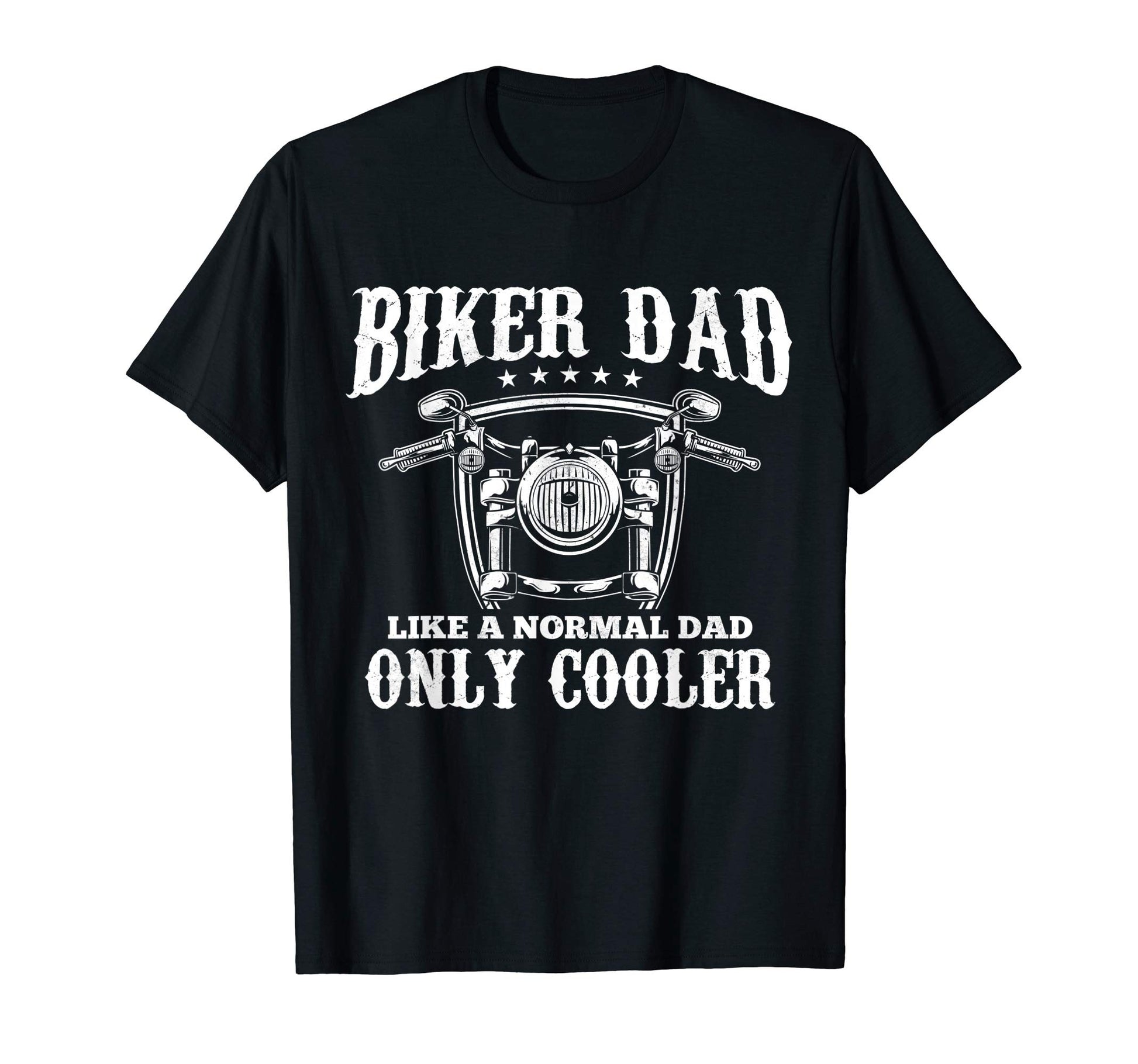 Mens Biker Dad Motorcycle Fathers Day Gift T-Shirt - Trendy Graphic Unisex - T-Shirt, Sweatshirt, Hoodie