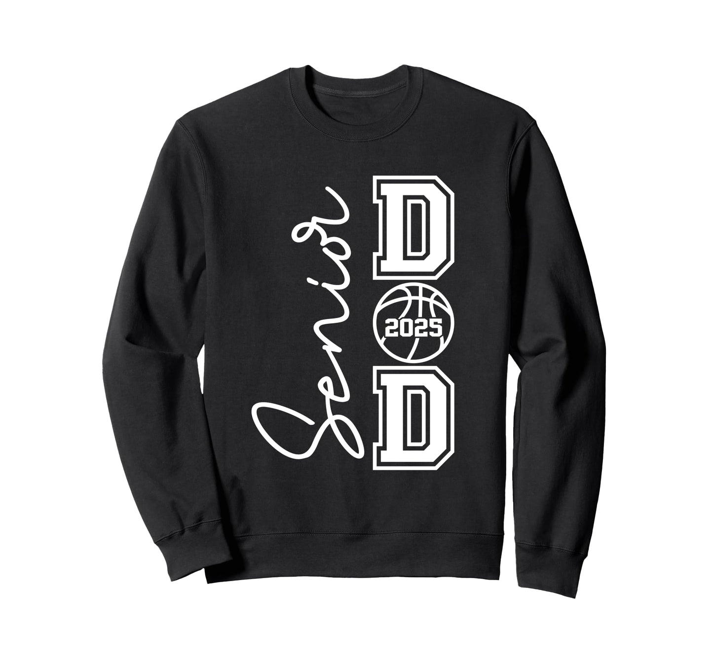Proud Dad 2025 Senior Graduate Sweatshirt - Streetwear Style for Adults - T-Shirt, Sweatshirt, Hoodie