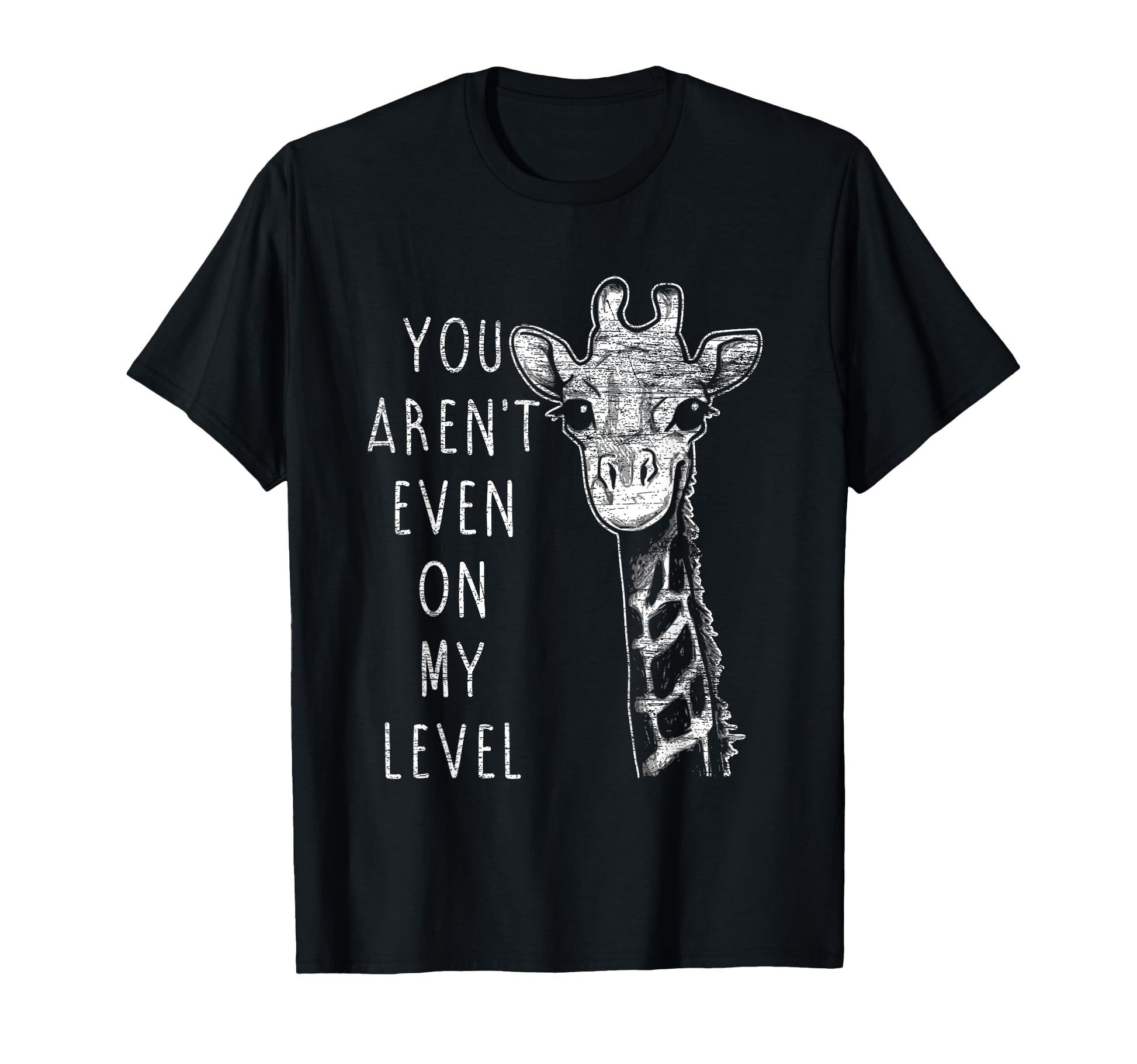 Funny Giraffe T-Shirt - Fun Novelty Design for Adults - T-Shirt, Sweatshirt, Hoodie