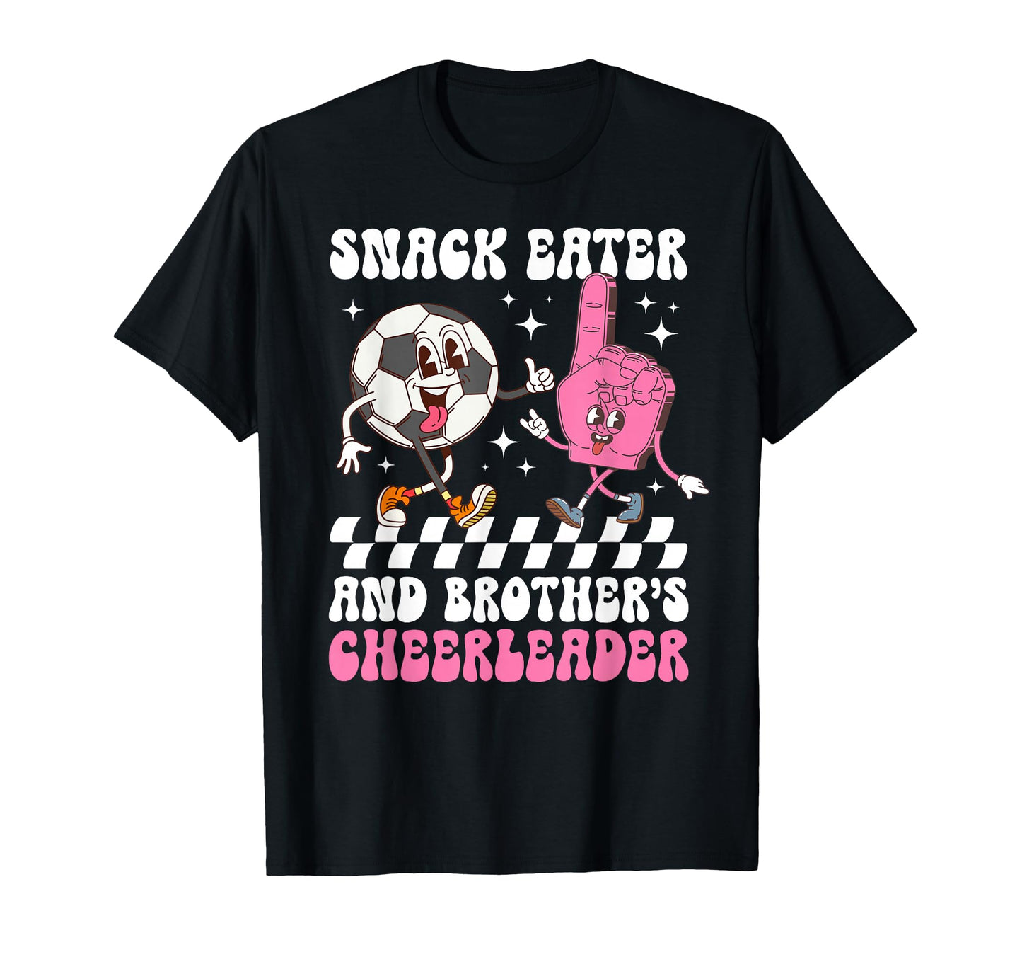 Brothers Cheerleader Soccer Sister T-Shirt - Aesthetic Graphic for Adults - T-Shirt, Sweatshirt, Hoodie