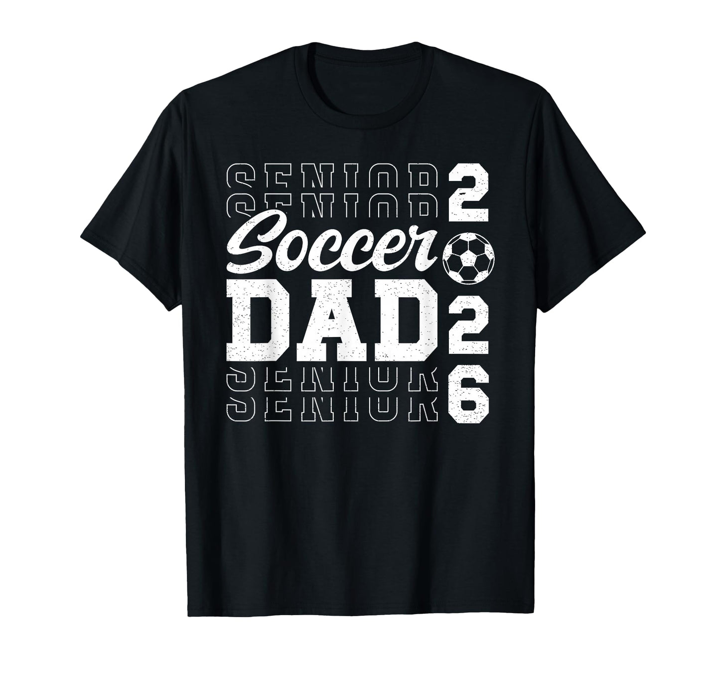 Soccer Senior Dad Soccer Player T-Shirt - Novelty Apparel for Adults - T-Shirt, Sweatshirt, Hoodie