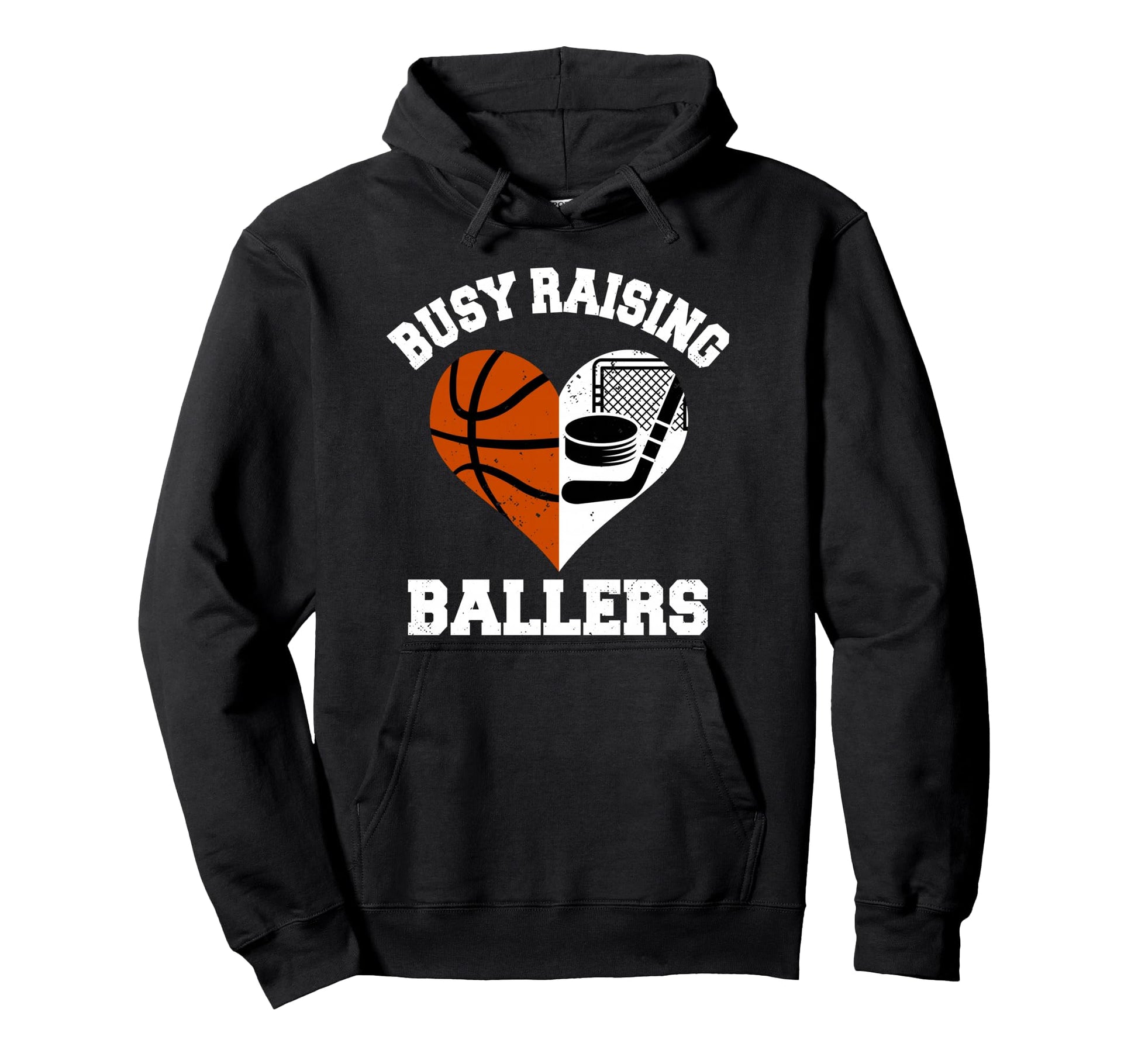 Busy Raising Ballers Basketball Hoodie - Streetwear Style for Adults - T-Shirt, Sweatshirt, Hoodie