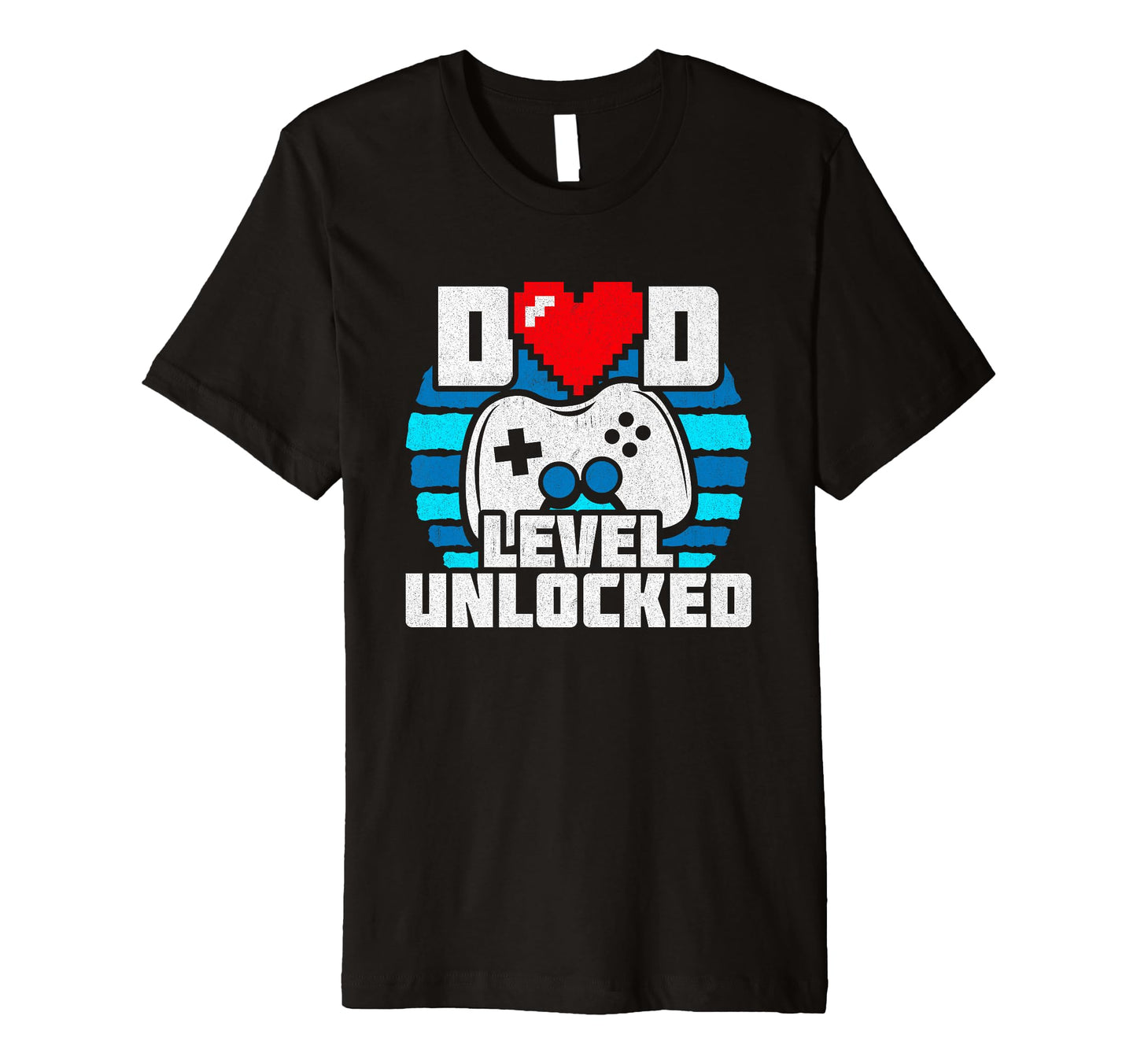 New Dad Level Unlocked Gamer Dad T-Shirt - Graphic Print for Adults - T-Shirt, Sweatshirt, Hoodie