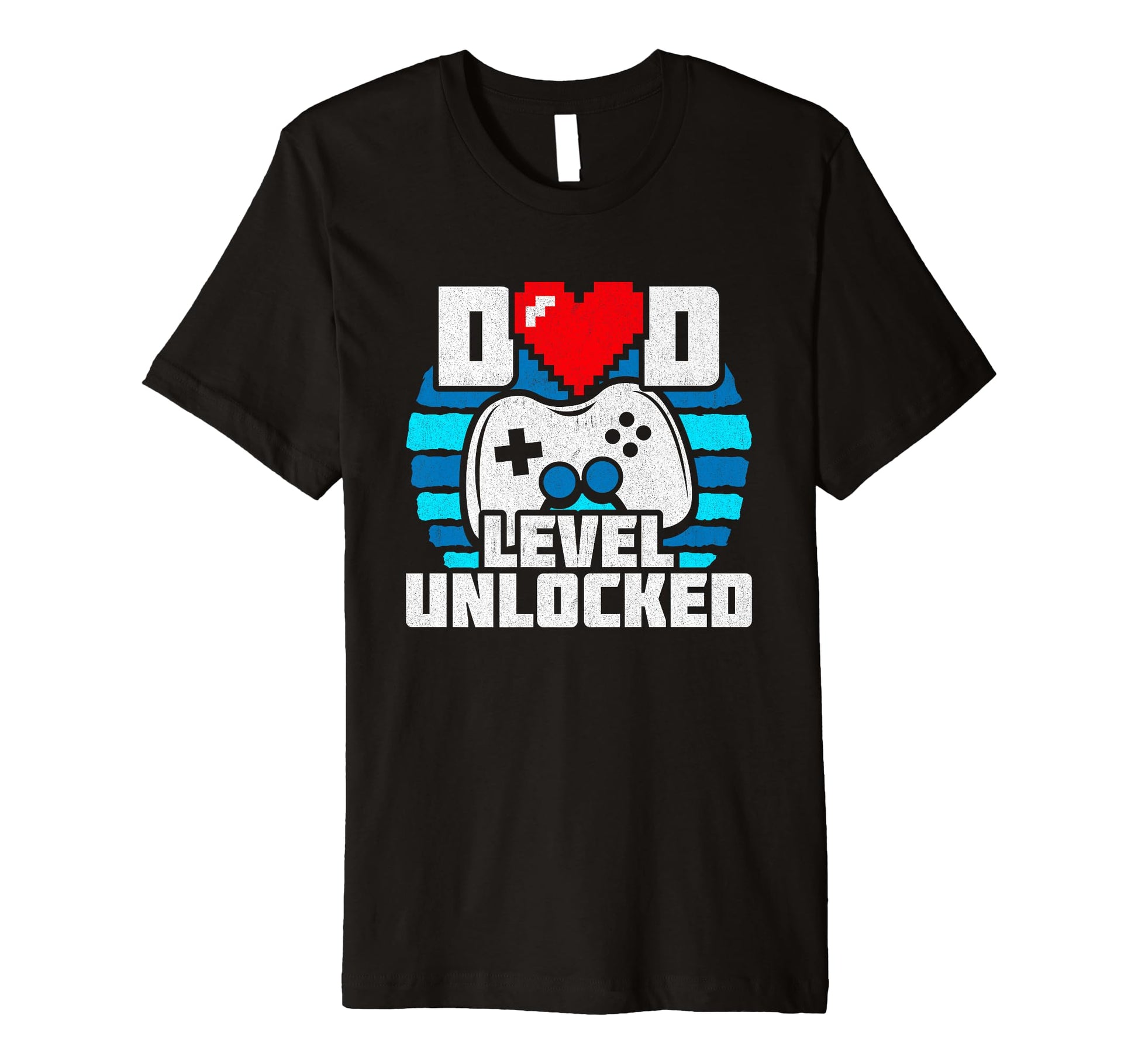 New Dad Level Unlocked Gamer Dad T-Shirt - Graphic Print for Adults - T-Shirt, Sweatshirt, Hoodie
