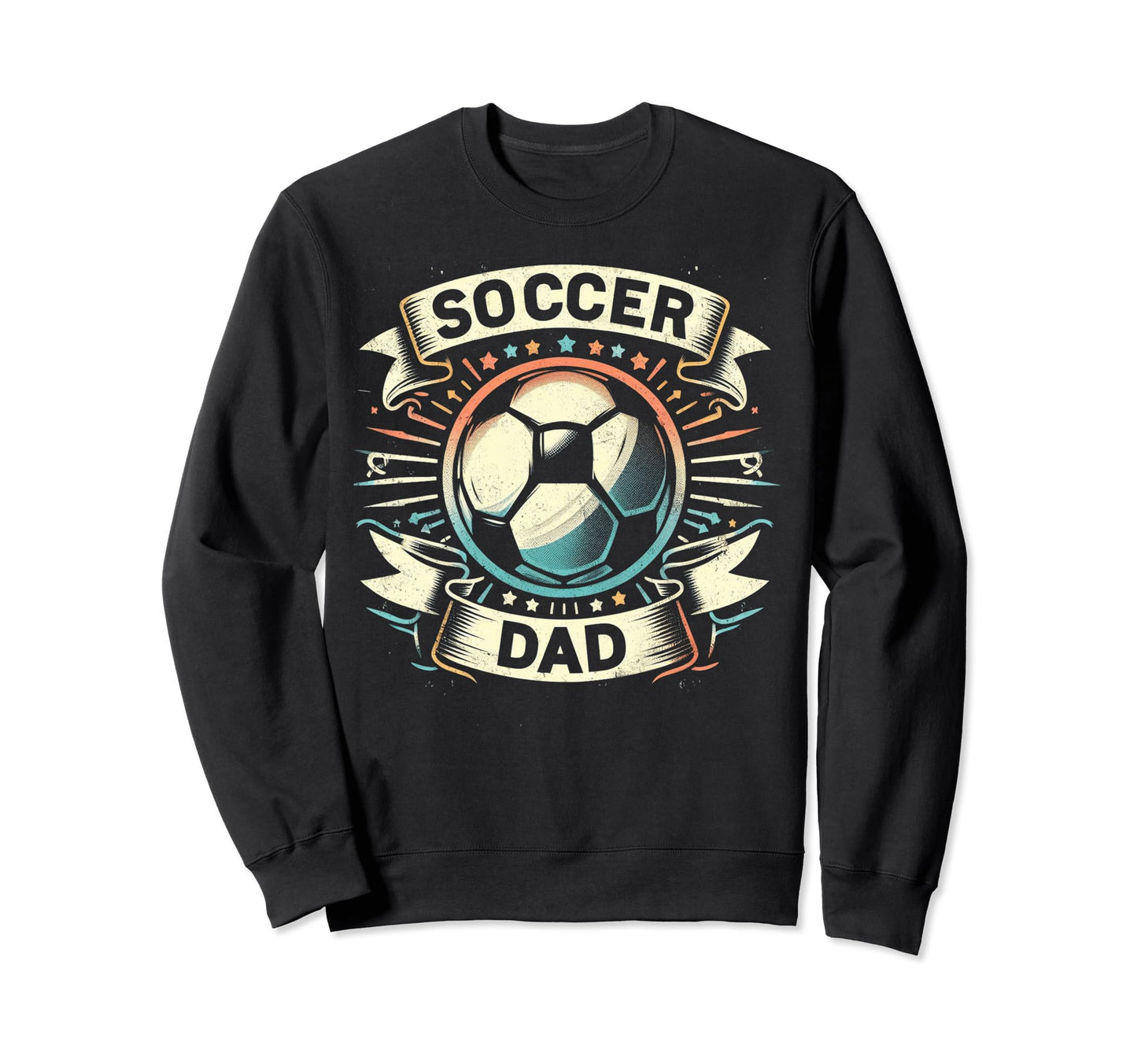 Soccer Dad Family Matching Dad Sweatshirt - Trendy Graphic for Adults - T-Shirt, Sweatshirt, Hoodie