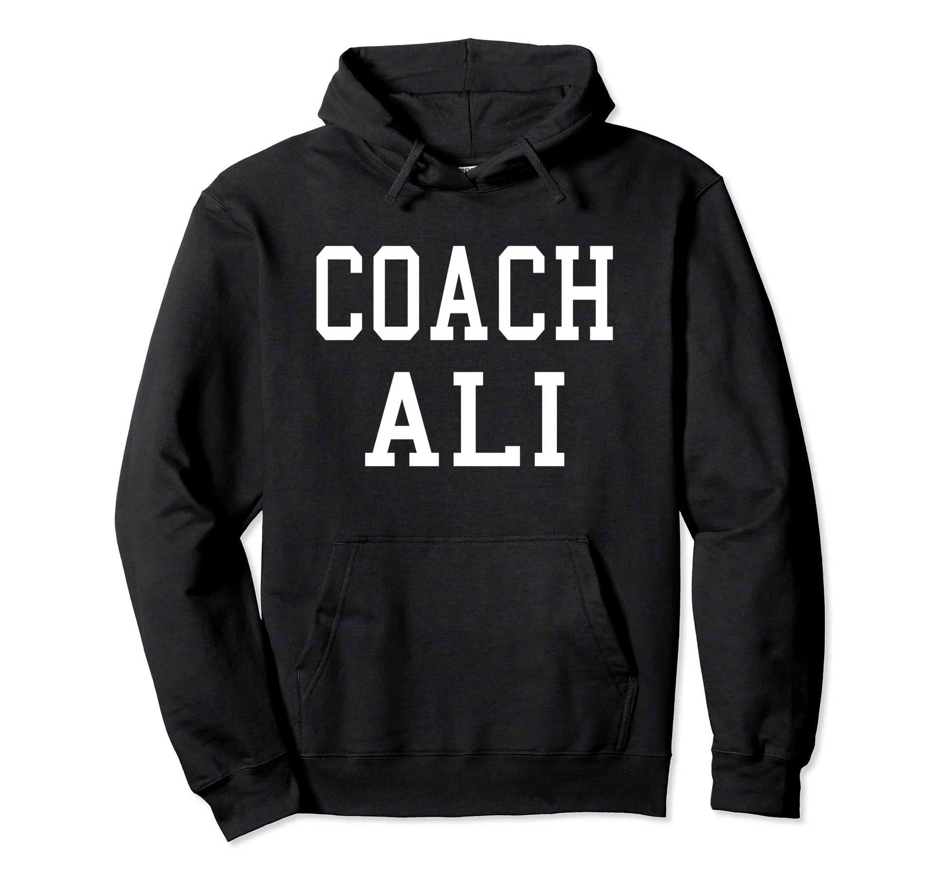 Coach Ali Custom Football Soccer Hoodie - Novelty Apparel Men Women - T-Shirt, Sweatshirt, Hoodie