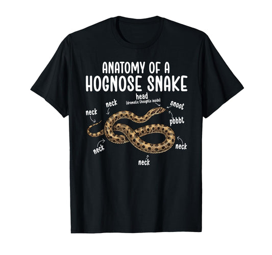 Anatomy Hognose Snake Owner Hognose T-Shirt - Custom Art Print for Adults - T-Shirt, Sweatshirt, Hoodie