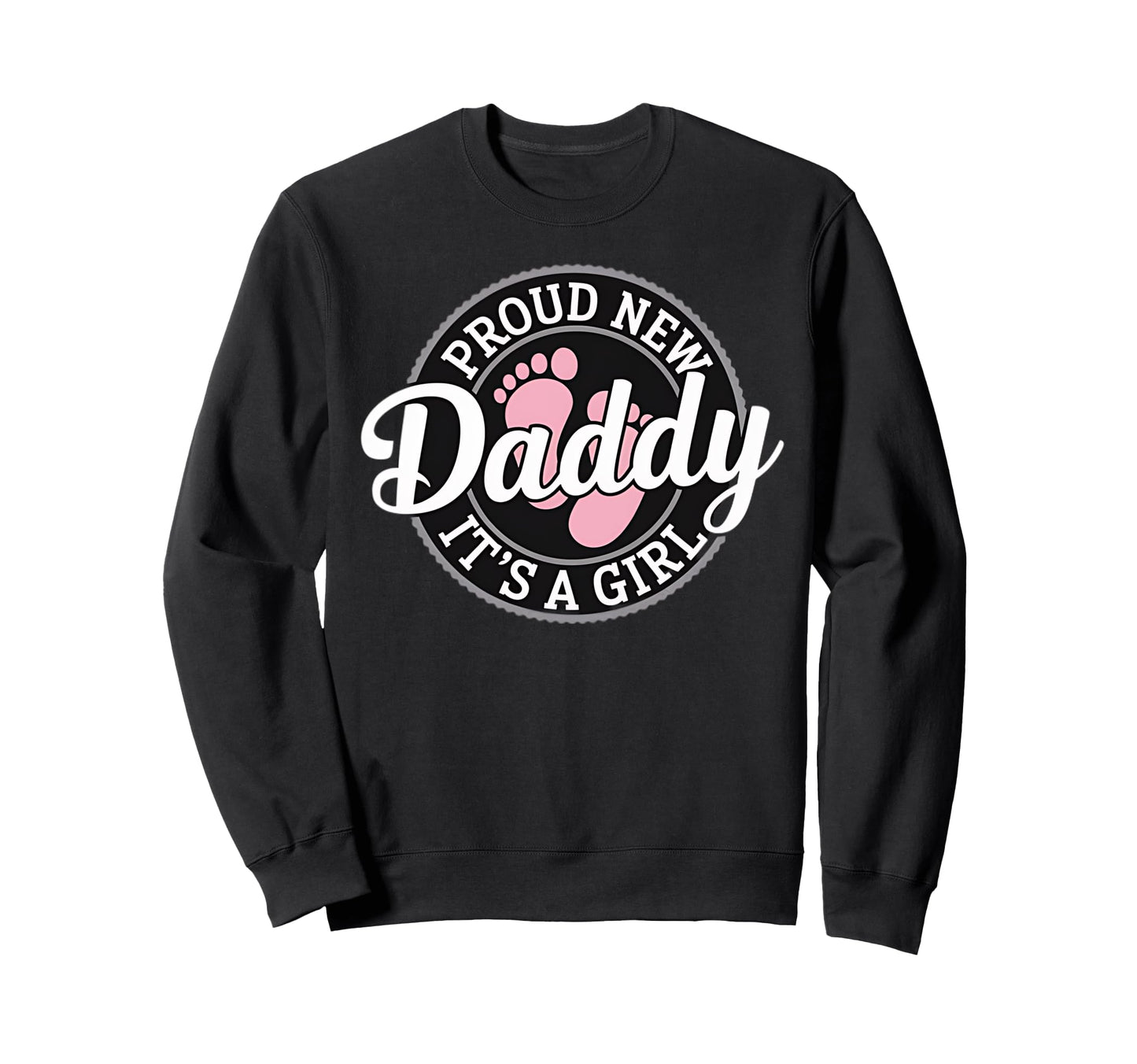 New Dad Est 2026 Father 2026 Sweatshirt - Fun Novelty Design for Adults - T-Shirt, Sweatshirt, Hoodie