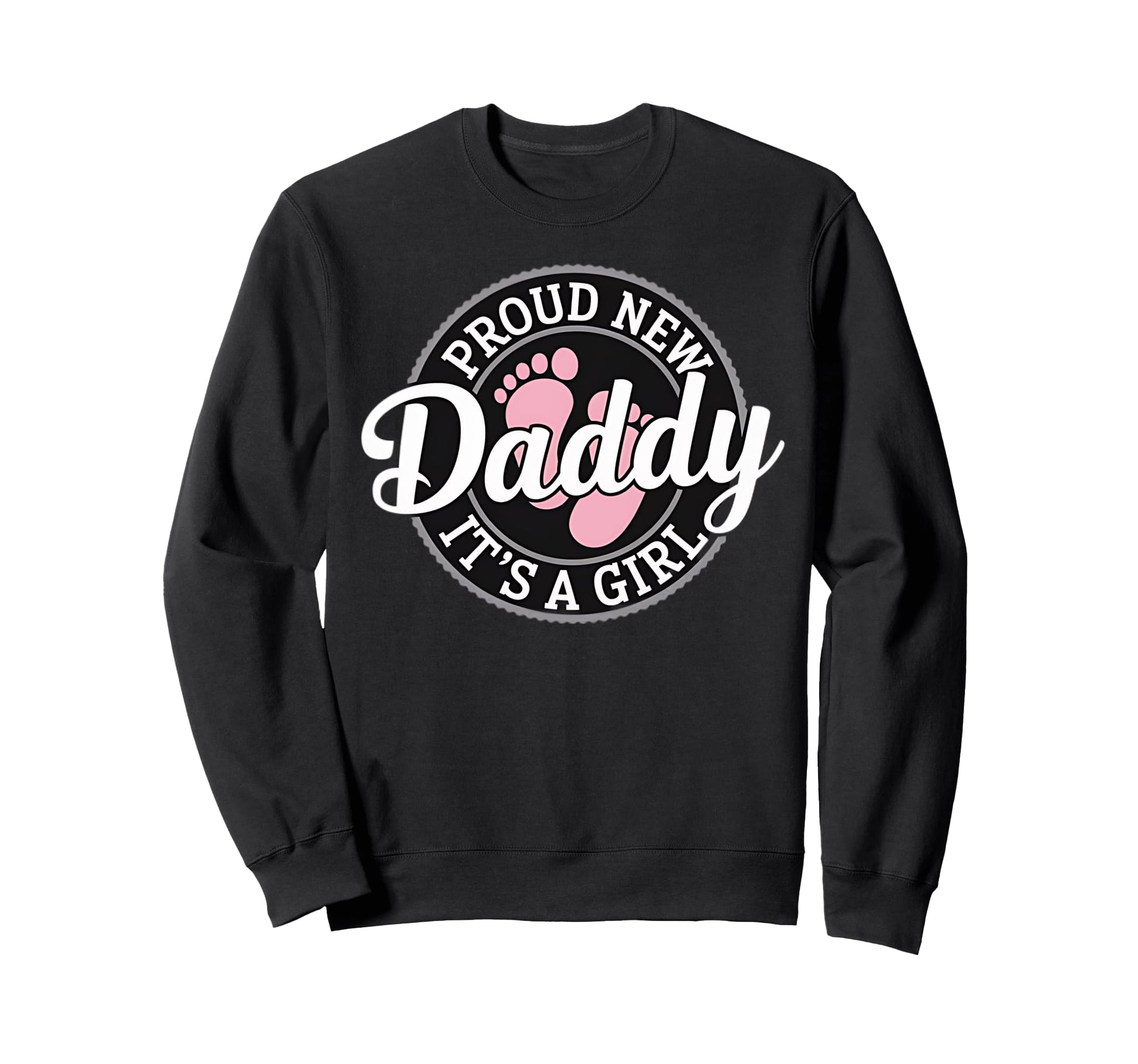 New Dad Est 2026 Father 2026 Sweatshirt - Fun Novelty Design for Adults - T-Shirt, Sweatshirt, Hoodie