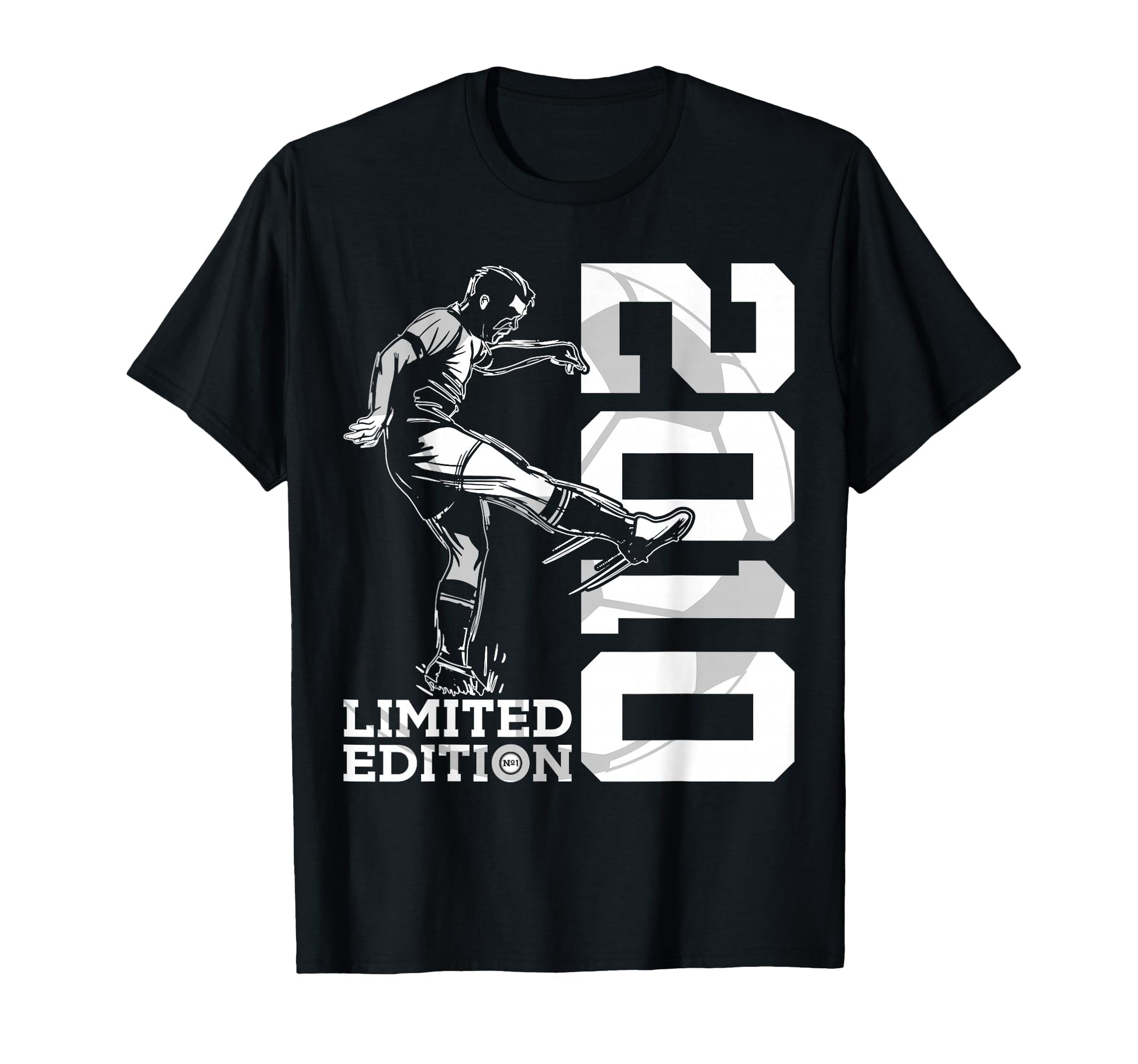 2010 16 Years Soccer 16Th Birthday T-Shirt - Aesthetic Graphic Men Women - T-Shirt, Sweatshirt, Hoodie