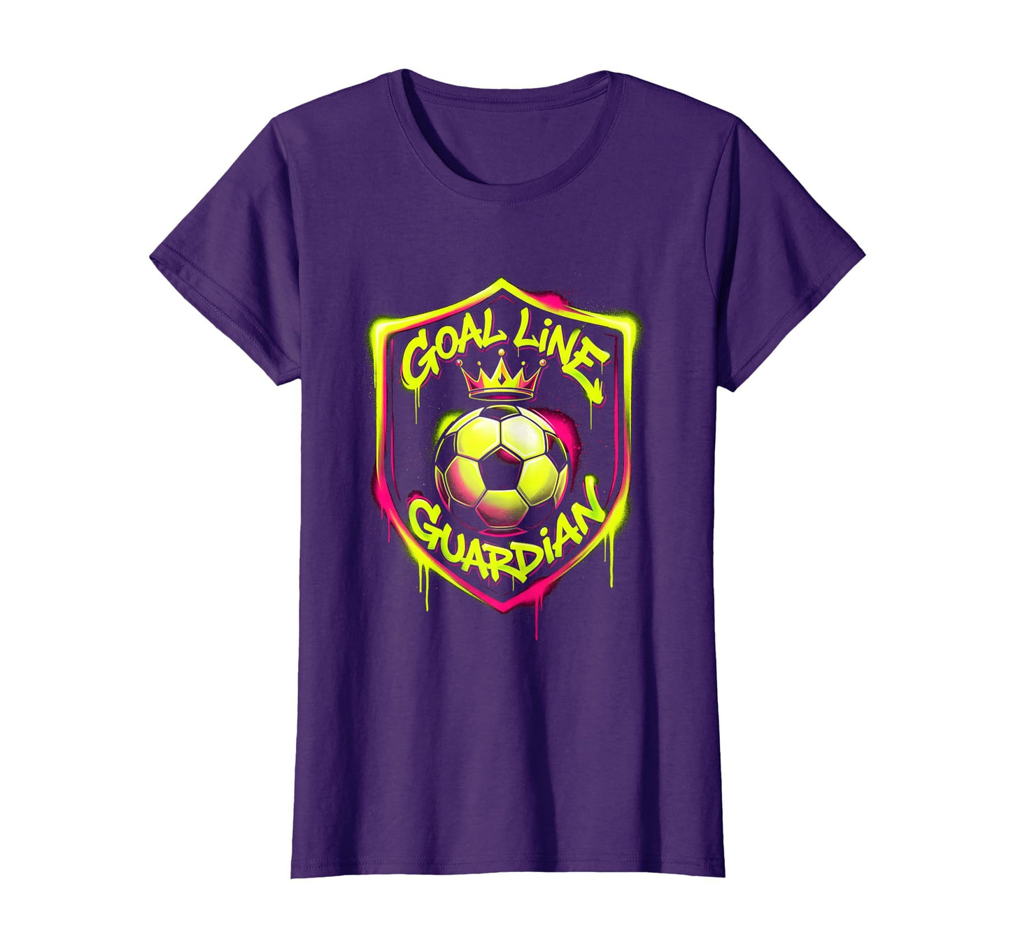 Goal Line Guardian Soccer Mom T-Shirt - Novelty Apparel for Adults - T-Shirt, Sweatshirt, Hoodie