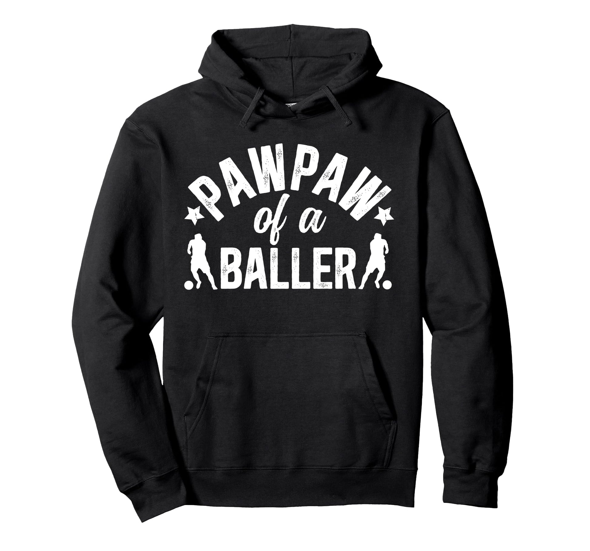 Pawpaw Baller Soccer Pawpaw Soccer Player Hoodie - Graphic Print Men Women - T-Shirt, Sweatshirt, Hoodie