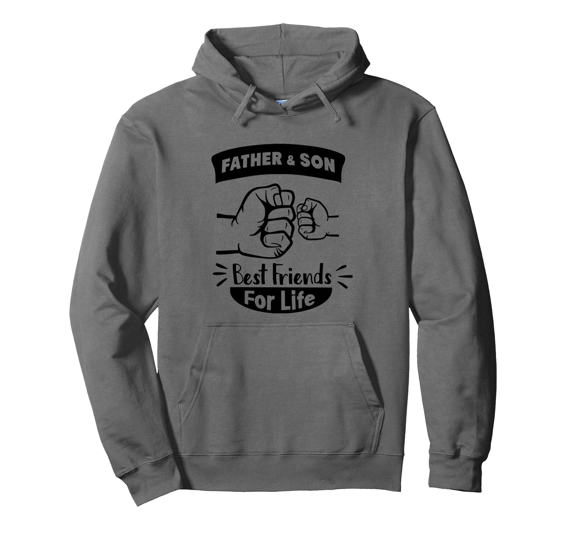 Father And Son Best Friends Life Fathers Hoodie - Novelty Apparel Unisex - T-Shirt, Sweatshirt, Hoodie