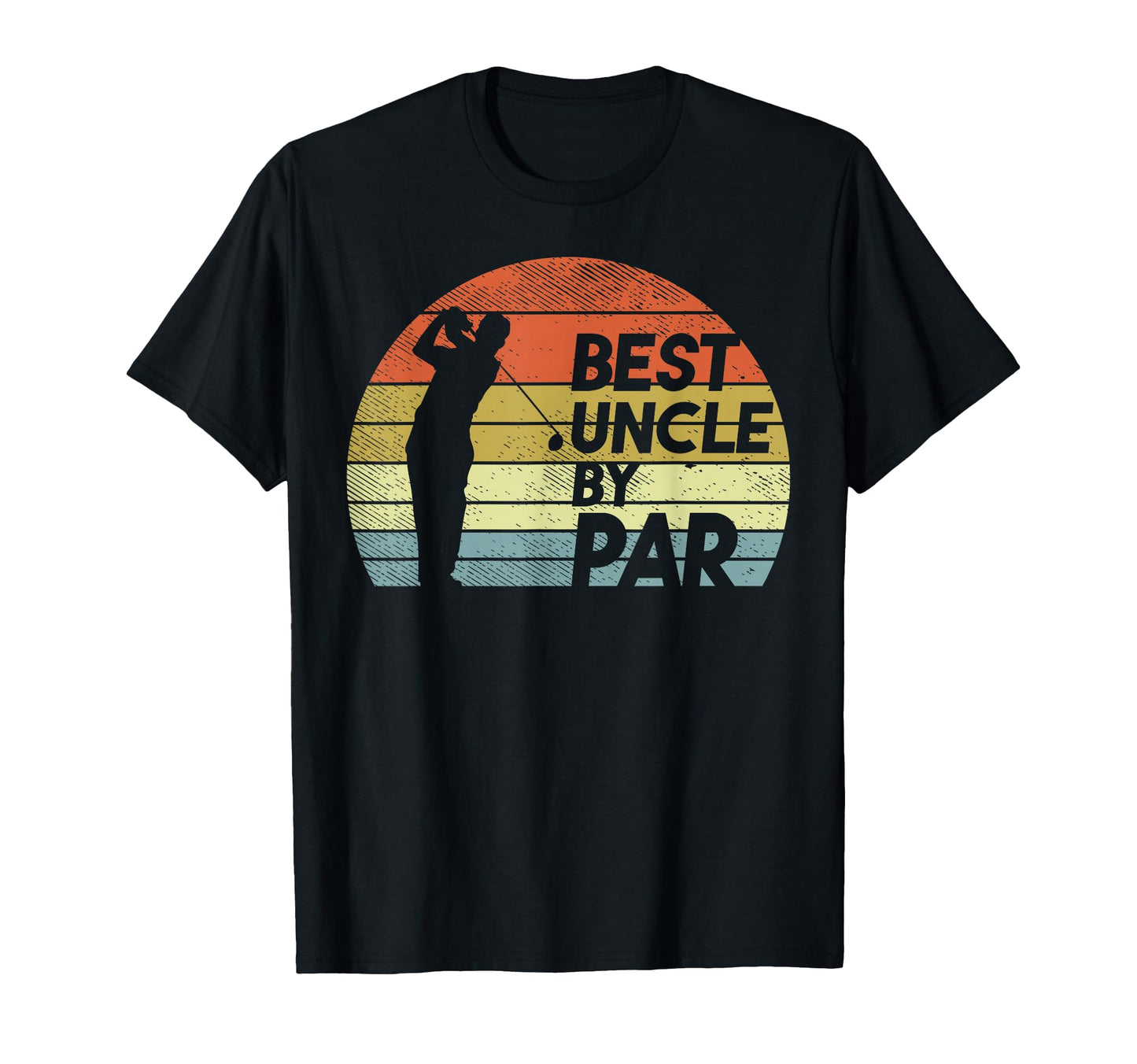 Best Uncle Par Golf Fathers Day T-Shirt - Minimalist Print for Adults - T-Shirt, Sweatshirt, Hoodie
