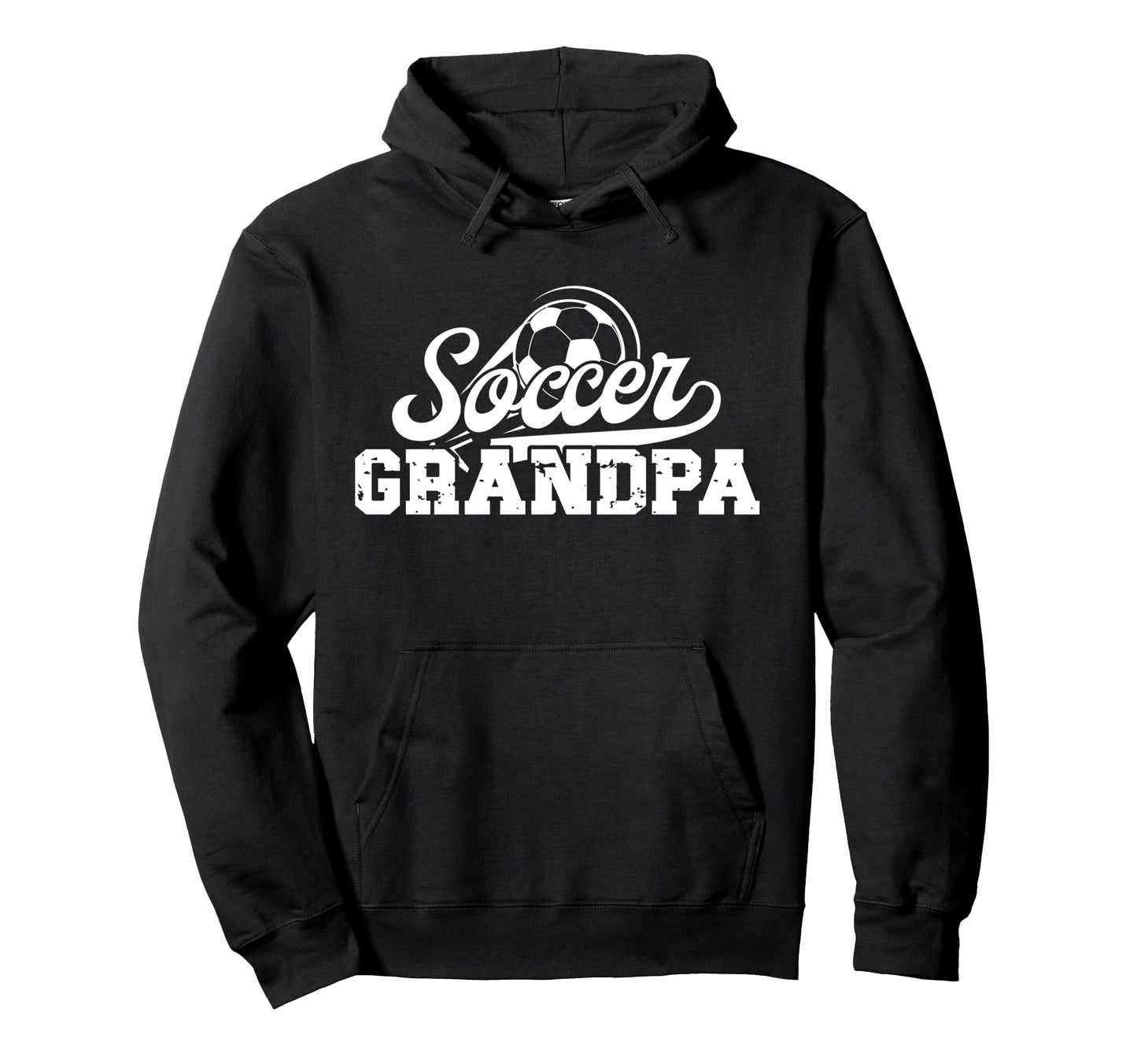 Soccer Grandpa Soccer Player Grandpa Hoodie - Minimalist Print Men Women - T-Shirt, Sweatshirt, Hoodie