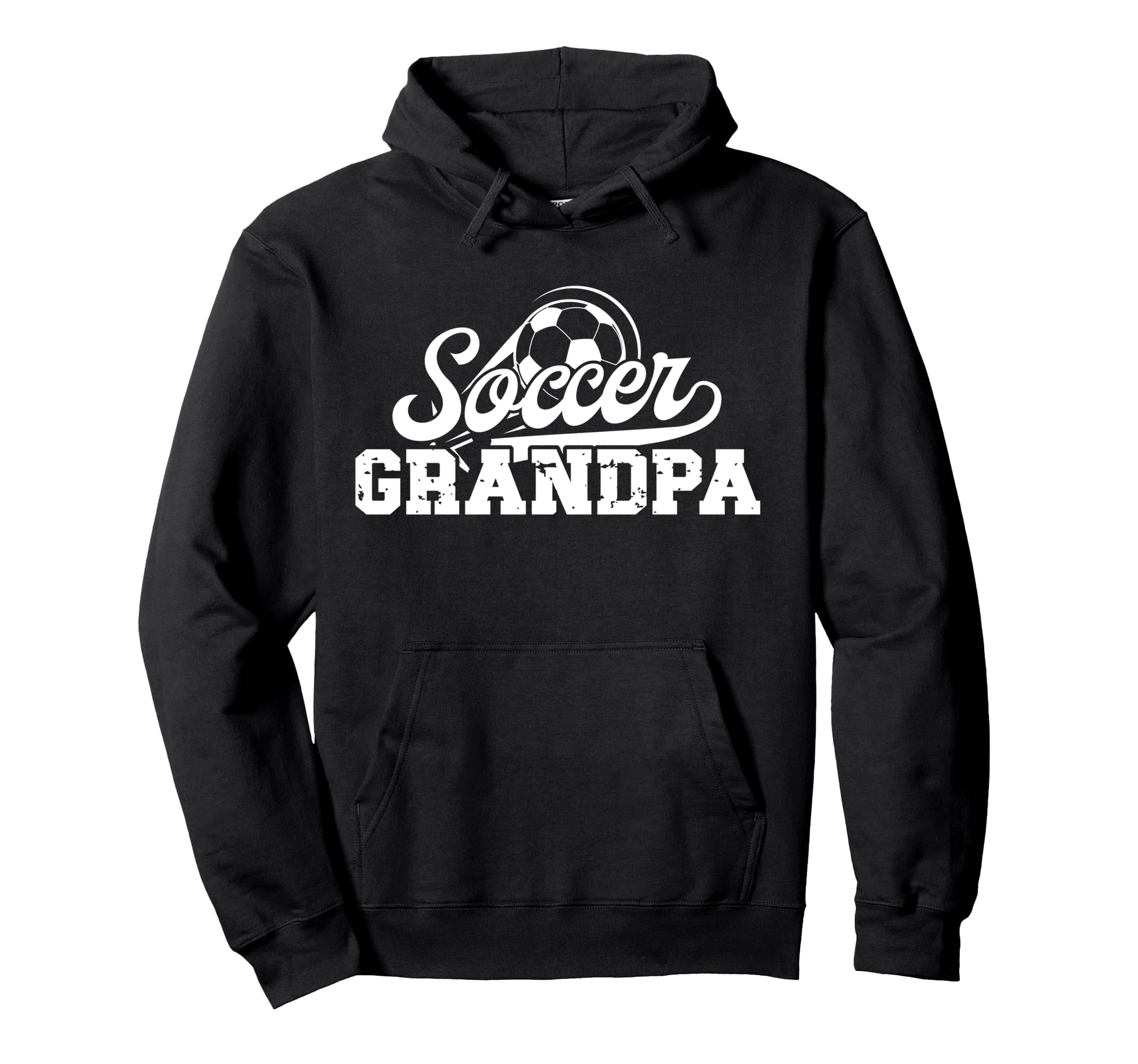 Soccer Grandpa Soccer Player Grandpa Hoodie - Minimalist Print Men Women - T-Shirt, Sweatshirt, Hoodie
