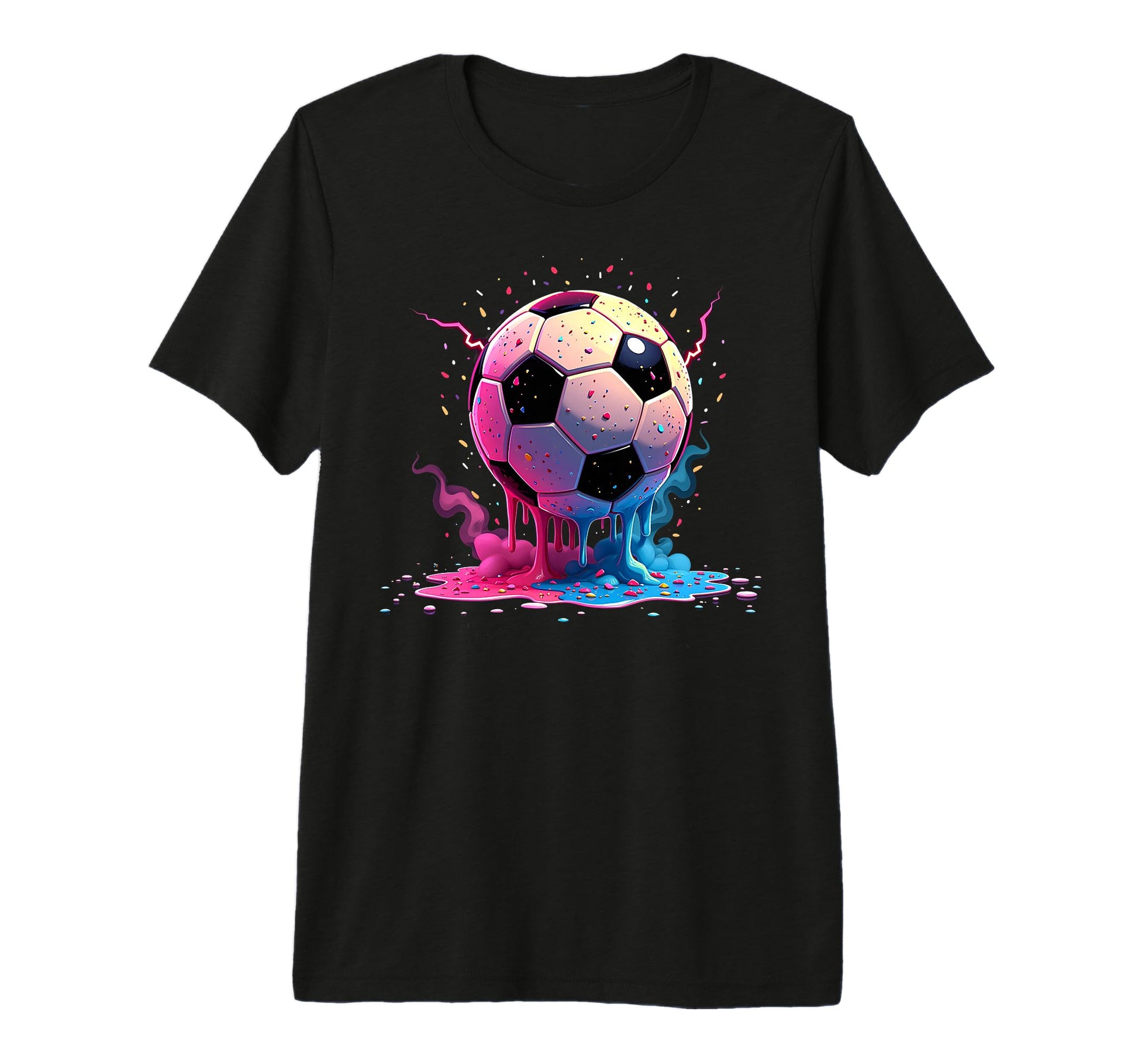 Soccer Drip Soccer Player Teen T-Shirt - Fun Novelty Design Men Women - T-Shirt, Sweatshirt, Hoodie