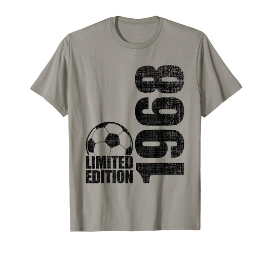 58 Years Old 1968 58Th Birthday Soccer T-Shirt - Trendy Graphic for Adults - T-Shirt, Sweatshirt, Hoodie