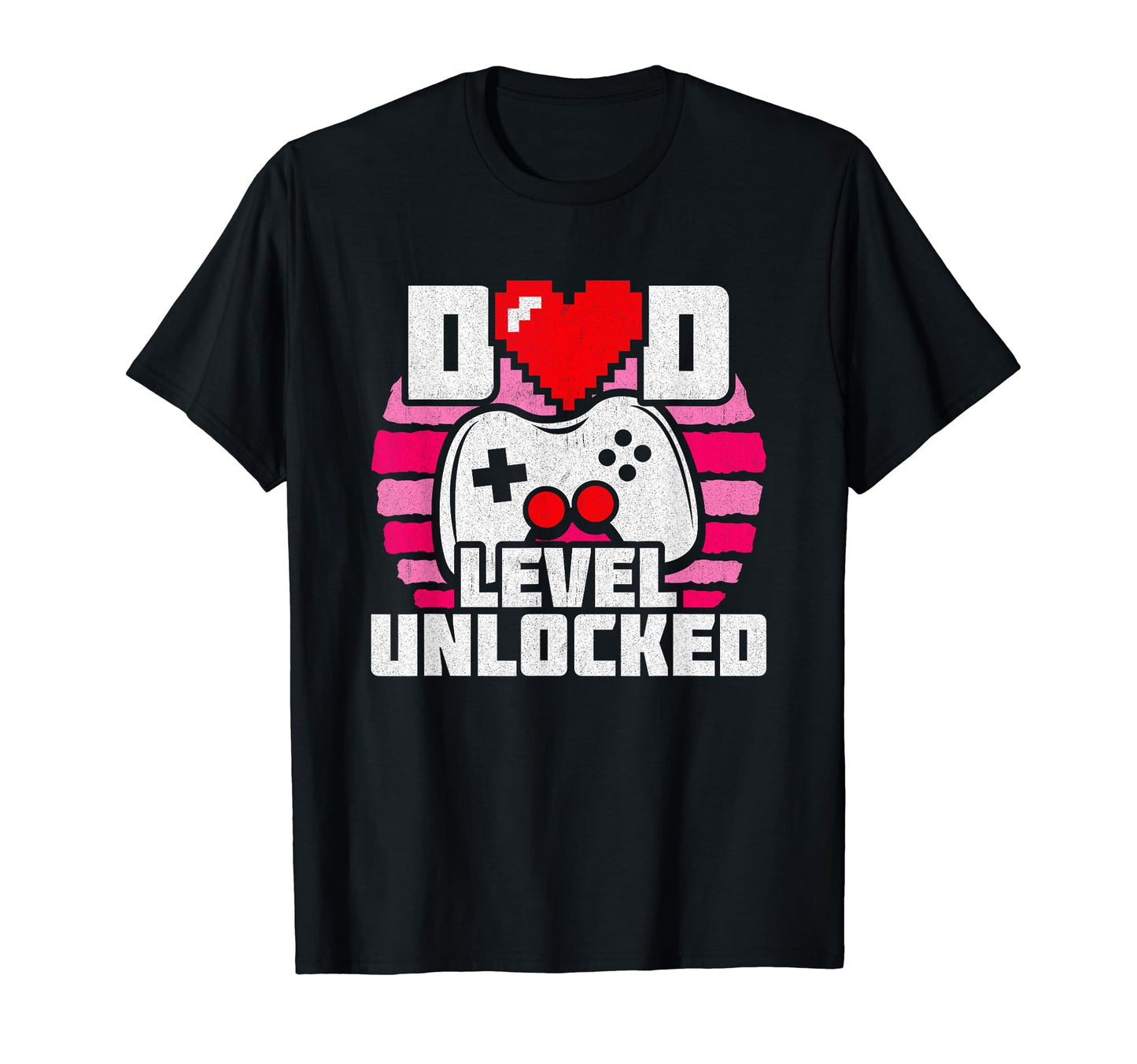 Announcement Gamer Dad New Dad Level T-Shirt - Unique Graphic Men Women - T-Shirt, Sweatshirt, Hoodie