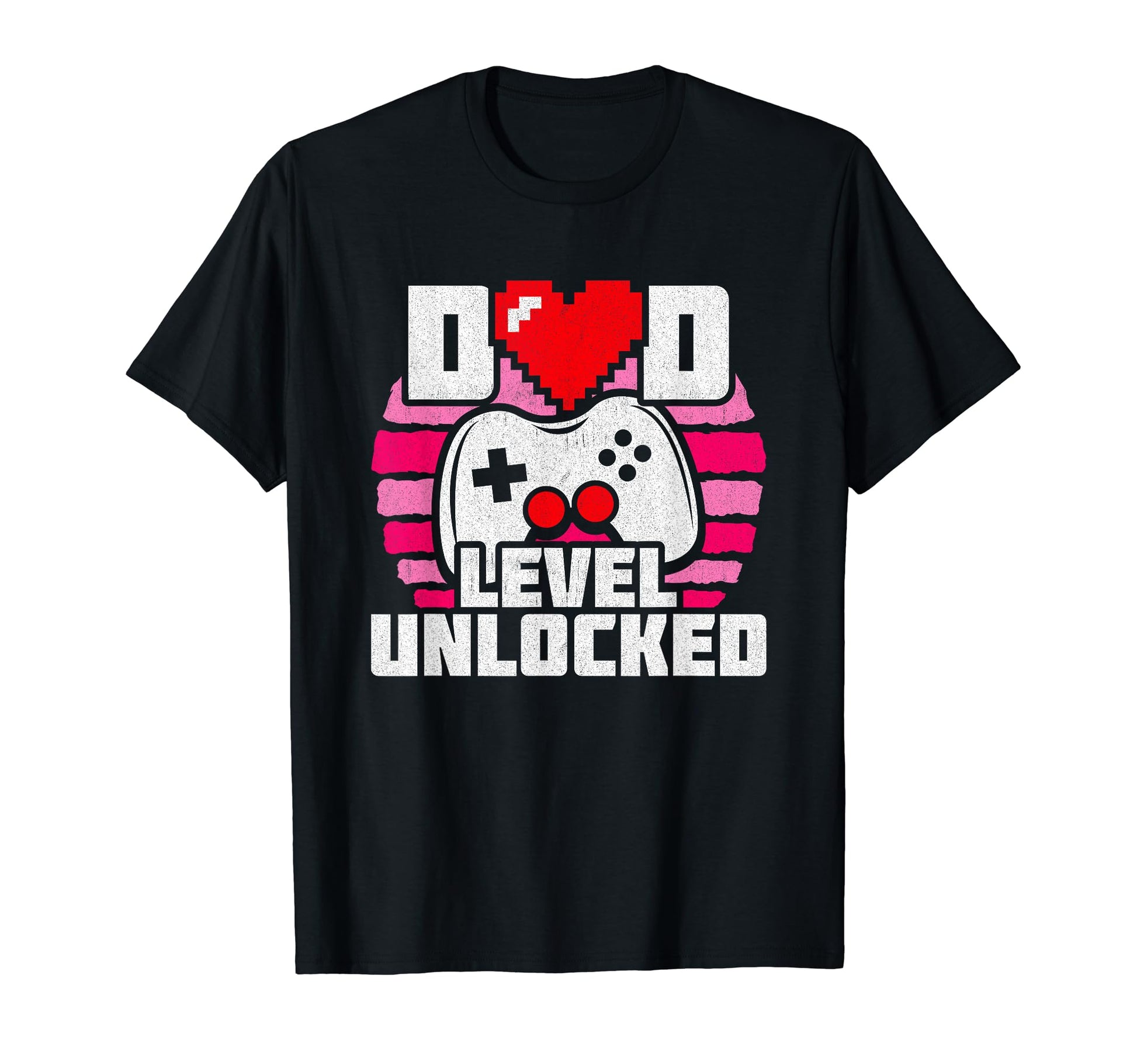 New Dad Level Unlocked Gamer Dad T-Shirt - Minimalist Print for Adults - T-Shirt, Sweatshirt, Hoodie