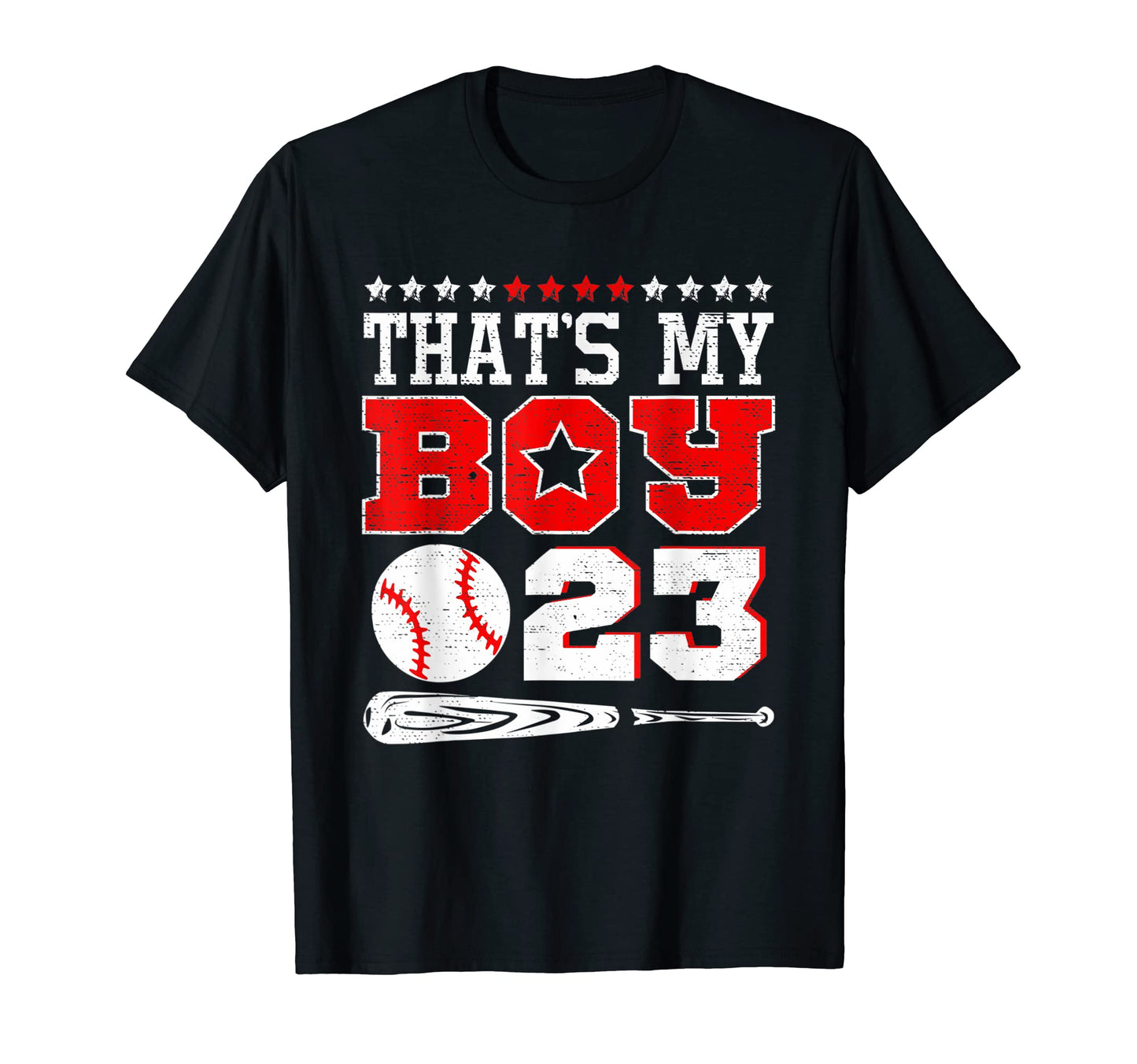 23 Thats My Baseball Number Baseball Mom T-Shirt - Graphic Print Men Women - T-Shirt, Sweatshirt, Hoodie