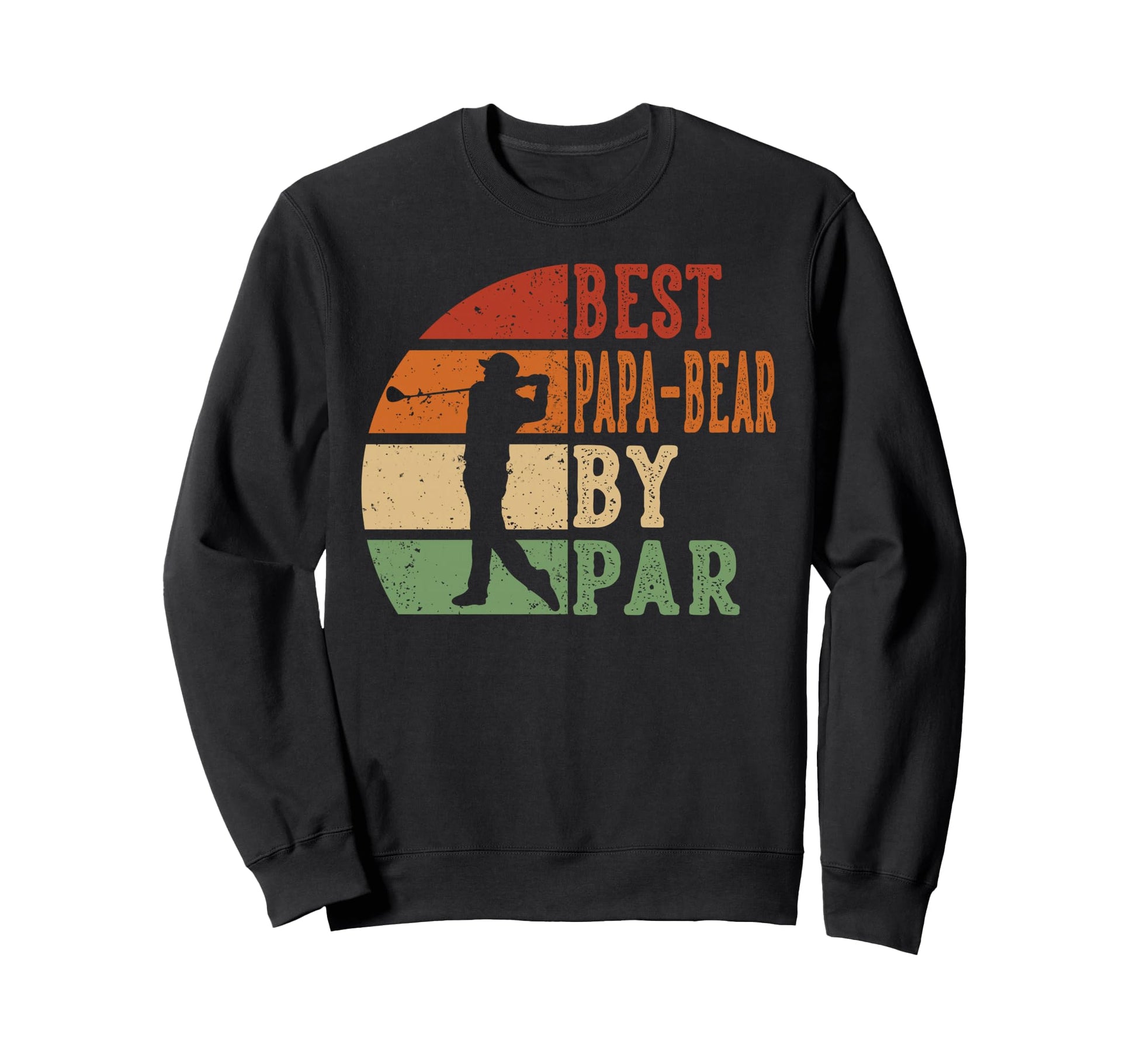 Best Papa Bear Par Heritage Golf Sweatshirt - Custom Art Print Men Women - T-Shirt, Sweatshirt, Hoodie