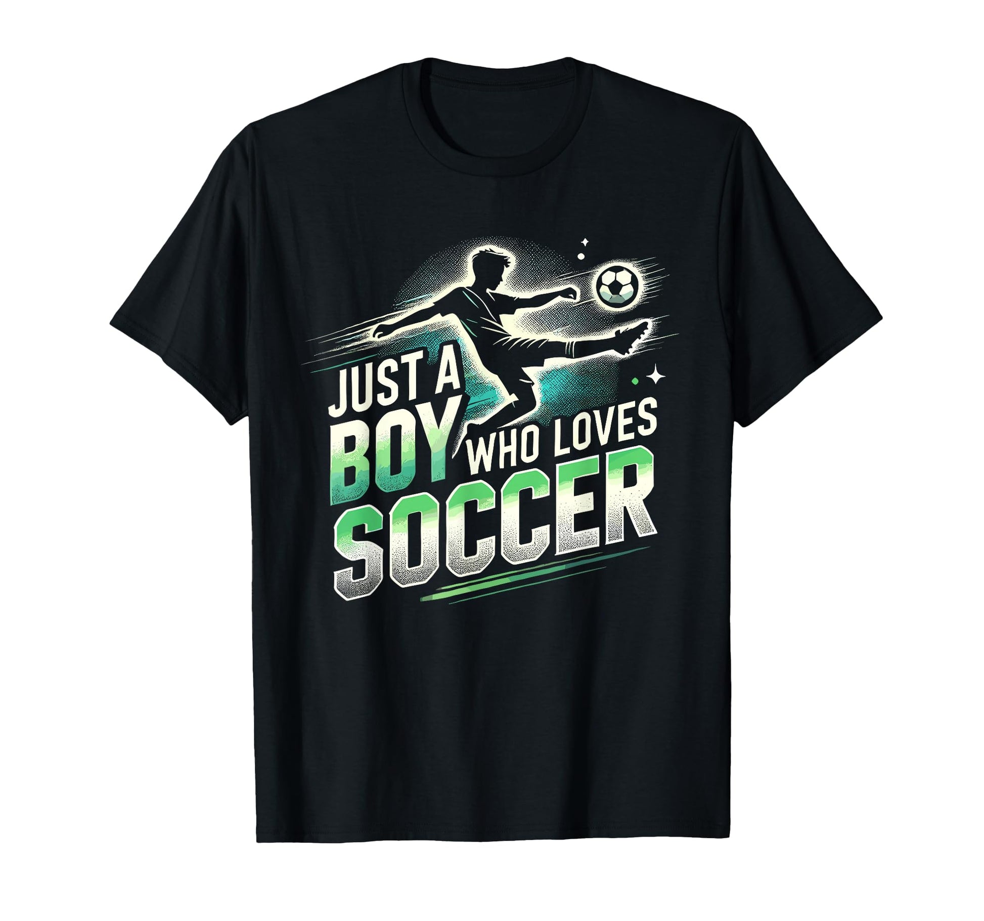 Soccer Just Who Loves Soccer Soccer Player T-Shirt - Trendy Graphic Unisex - T-Shirt, Sweatshirt, Hoodie