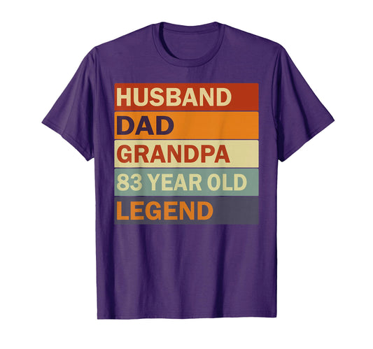 83Rd Birthday 83 Year Old Dad And T-Shirt - Fun Novelty Design Unisex - T-Shirt, Sweatshirt, Hoodie