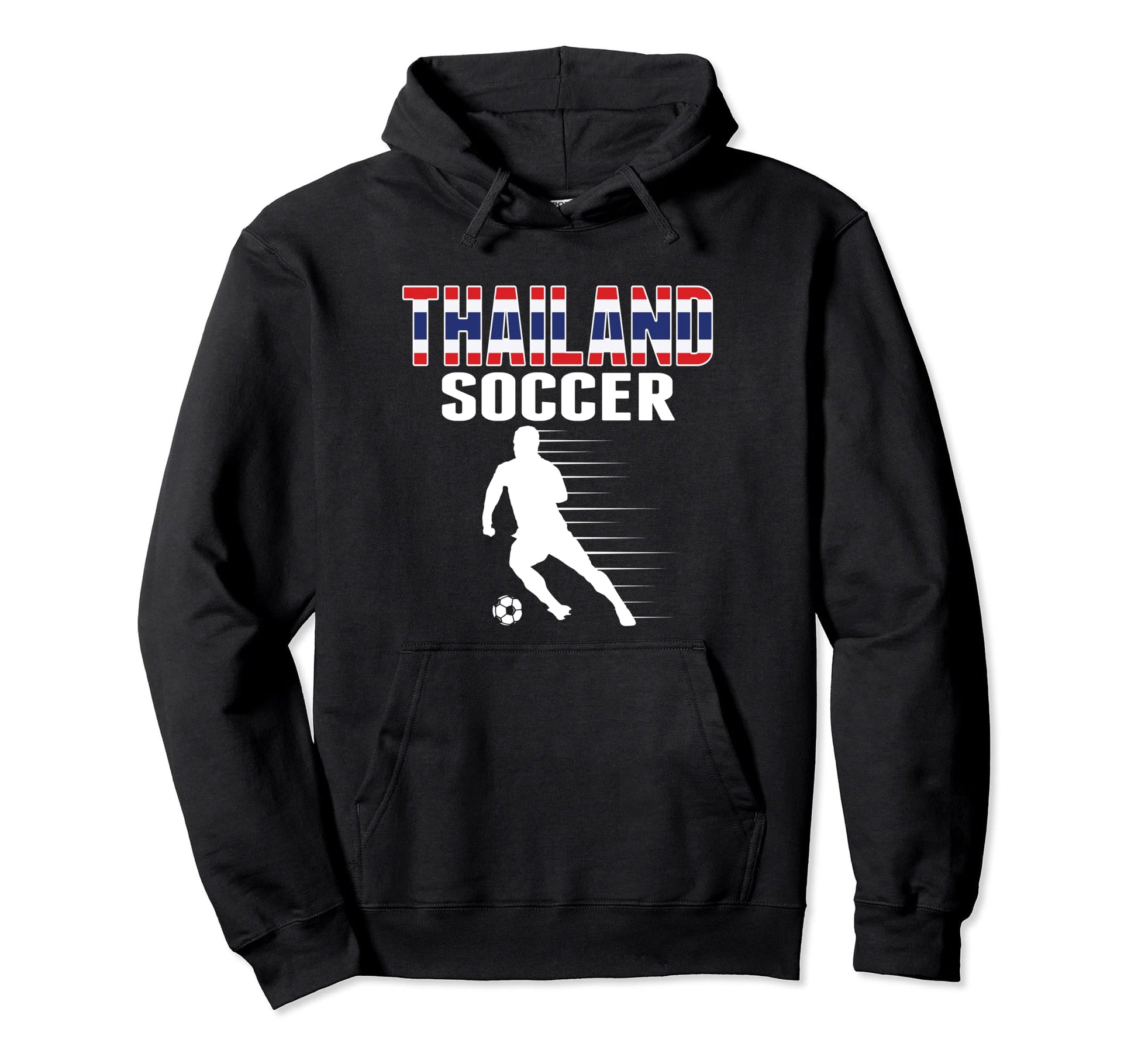 Thailand Soccer Fans Jersey Proud Hoodie - Casual Everyday Wear Men Women - T-Shirt, Sweatshirt, Hoodie