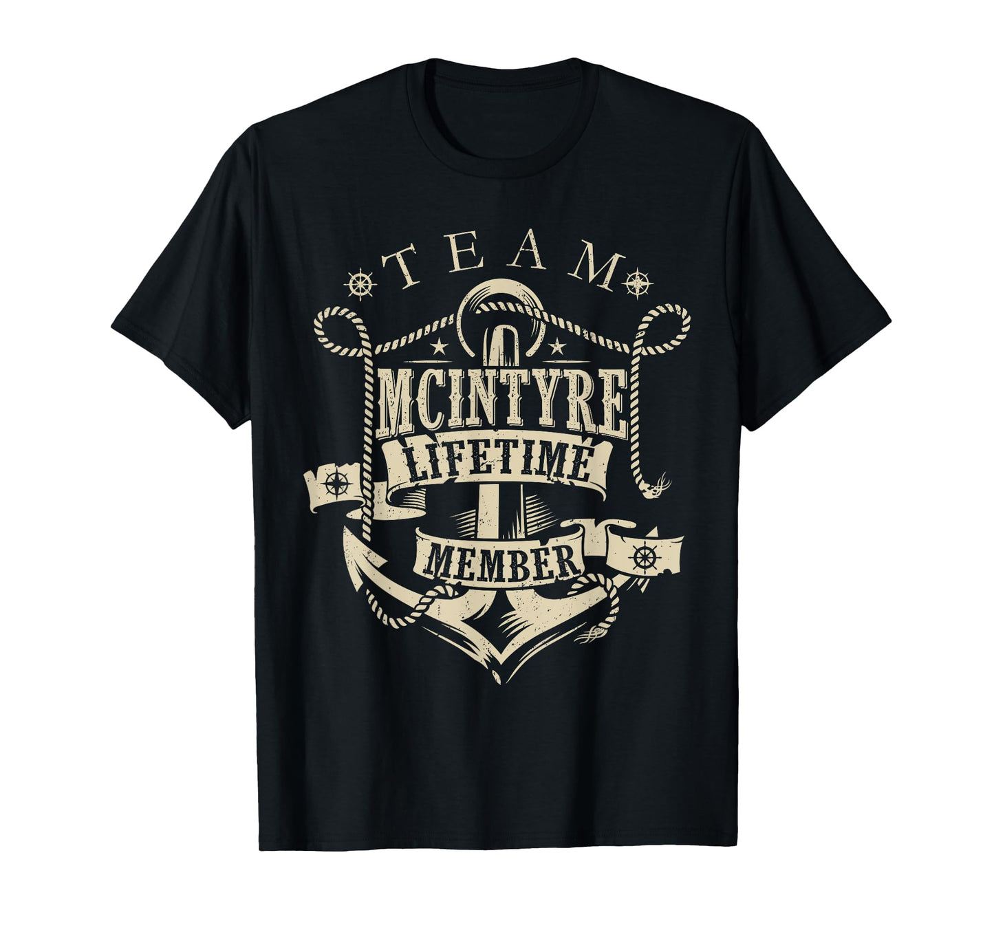 Team Mcintyre Lifetime Member Mcintyre T-Shirt - Graphic Print for Adults - T-Shirt, Sweatshirt, Hoodie