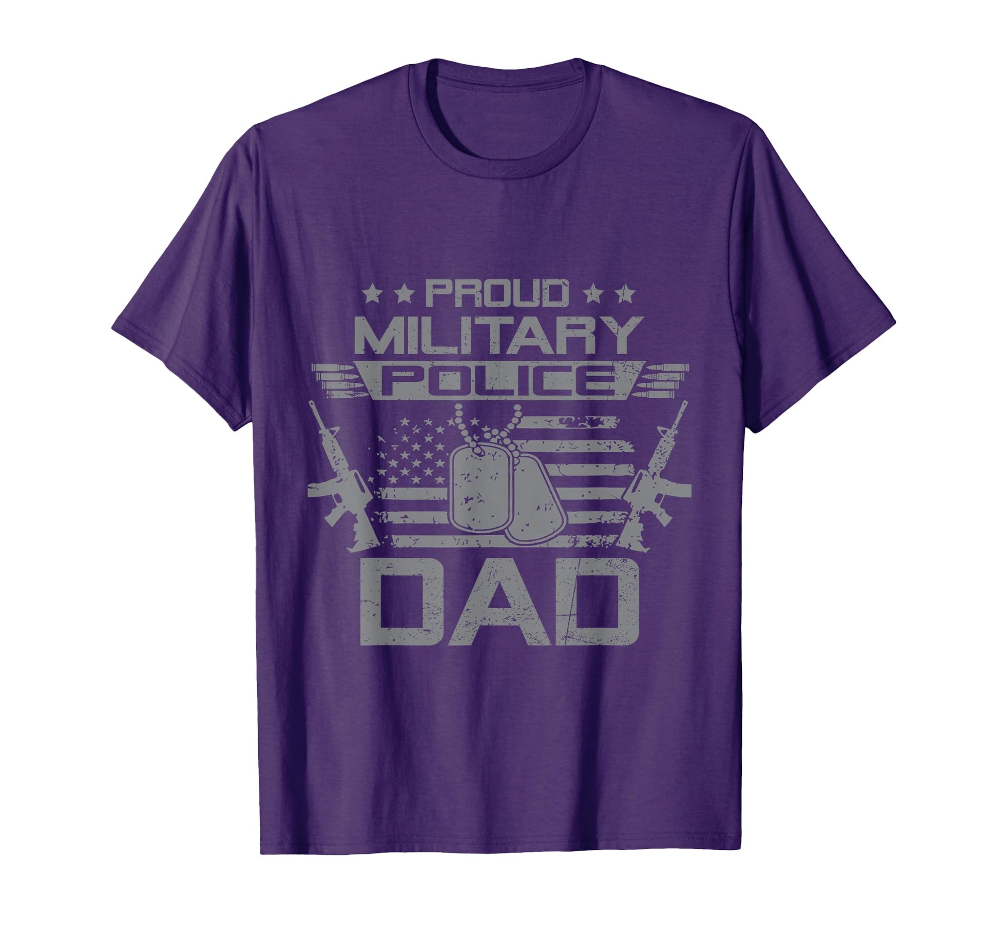 Proud Military Police Dad Flag T-Shirt - Streetwear Style for Adults - T-Shirt, Sweatshirt, Hoodie