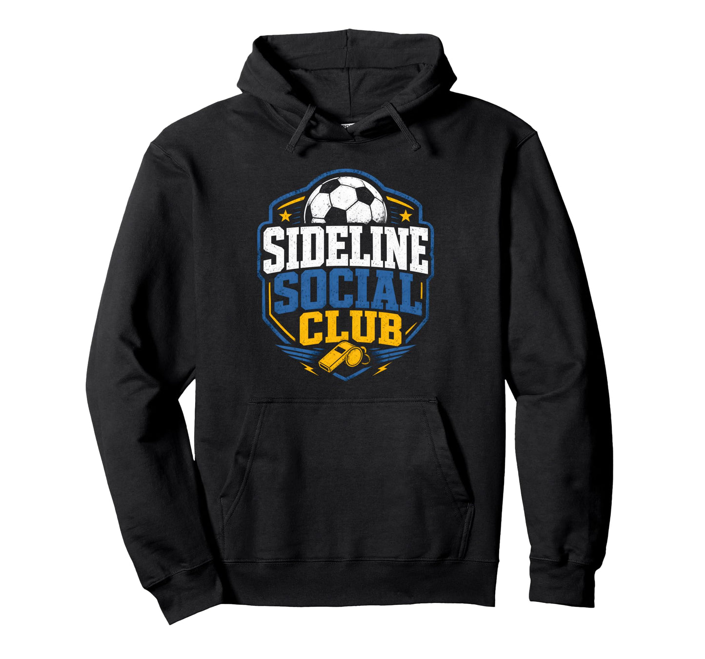 Sideline Social Club Soccer Team Hoodie - Streetwear Style Unisex - T-Shirt, Sweatshirt, Hoodie