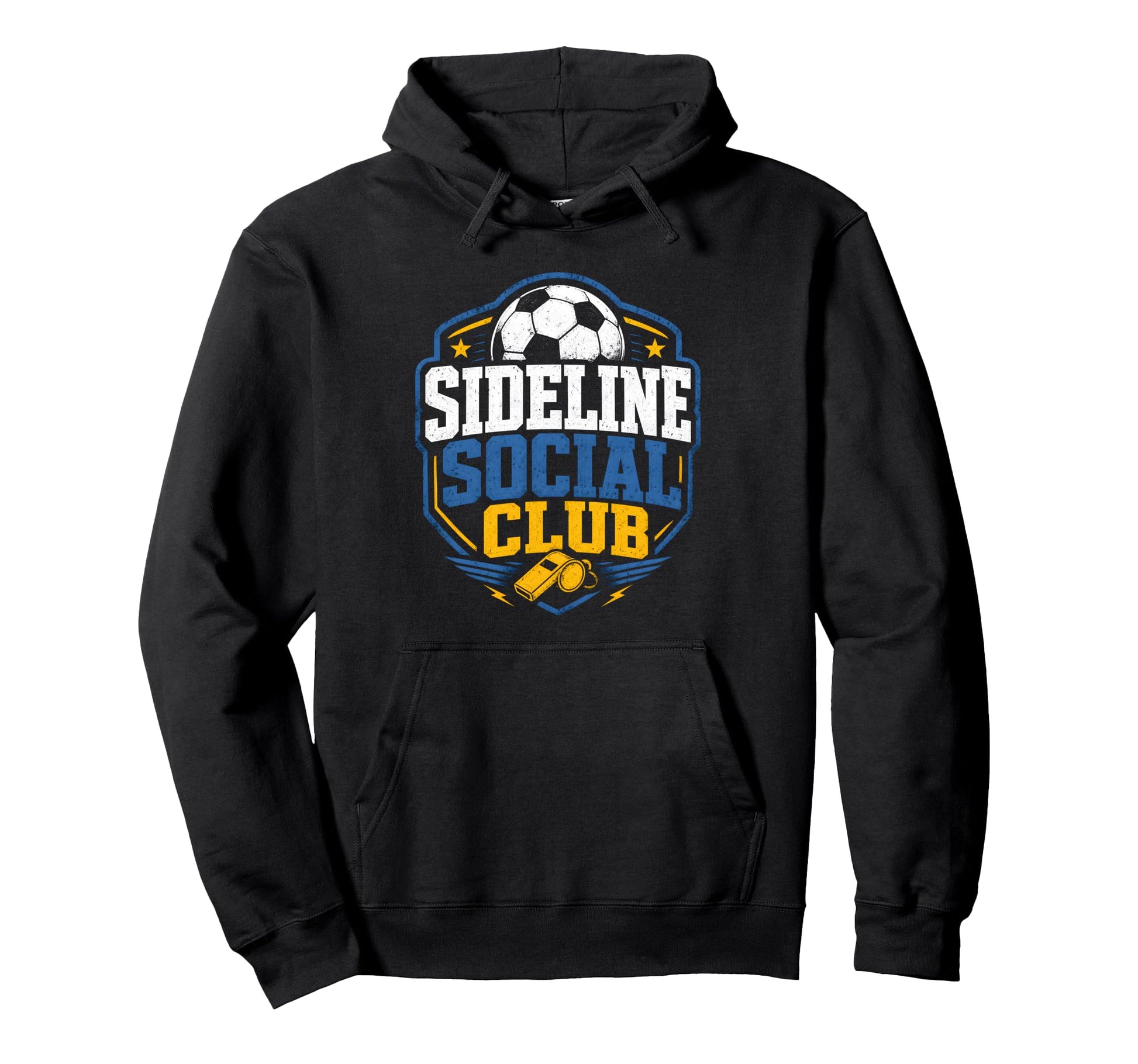 Sideline Social Club Soccer Team Hoodie - Streetwear Style Unisex - T-Shirt, Sweatshirt, Hoodie