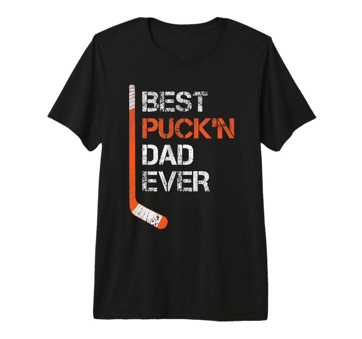 Funny Fathers Day Hockey Dad Best T-Shirt - Fun Novelty Design for Adults - T-Shirt, Sweatshirt, Hoodie