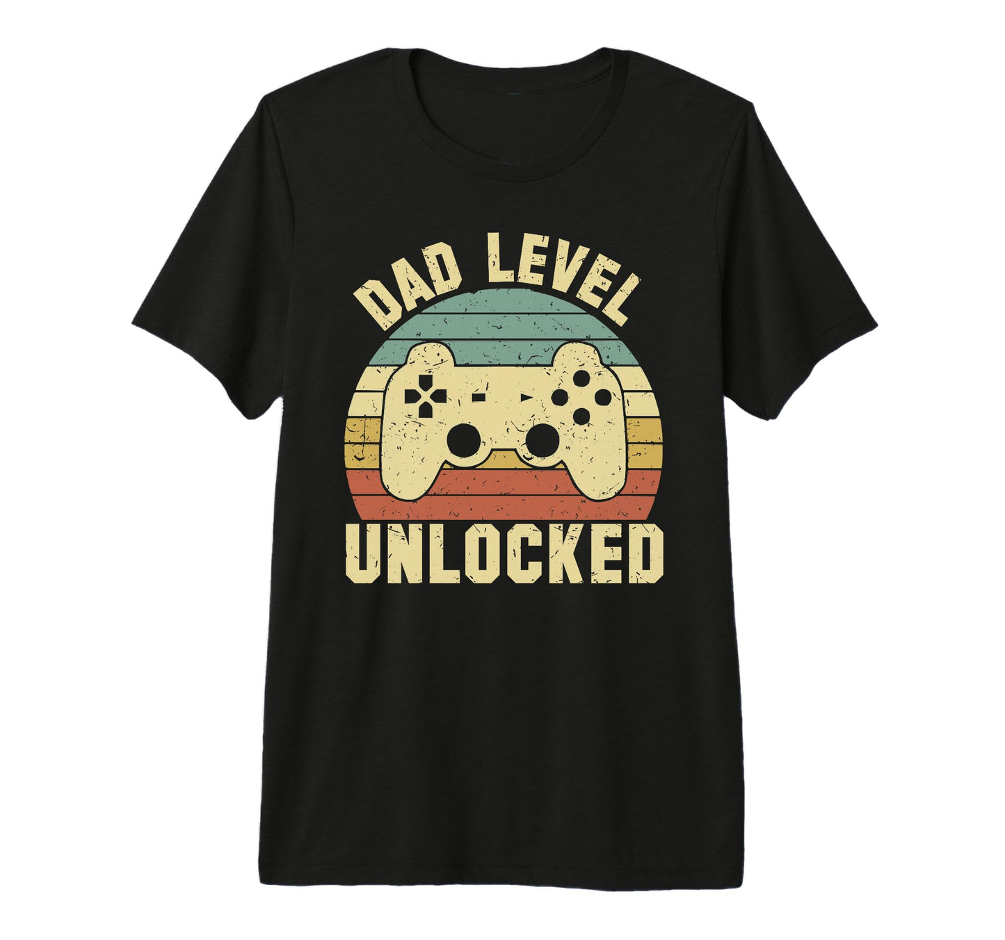 Mens Dad Level Unlocked Fathers Day T-Shirt - Fun Novelty Design Unisex - T-Shirt, Sweatshirt, Hoodie