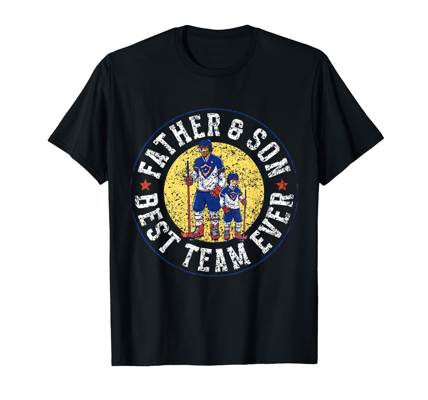 Father And Son Best Team All Times Ice T-Shirt - Graphic Print Men Women - T-Shirt, Sweatshirt, Hoodie